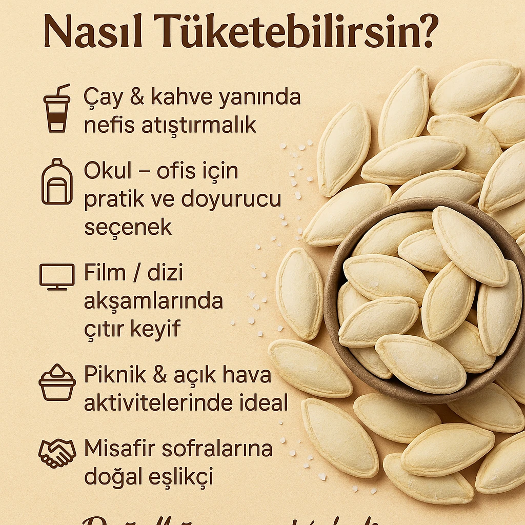 Tuzlu Kabak Çekirdeği 250 gr