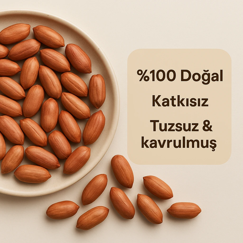 Tuzsuz Kavrulmuş Fıstık 250 gr