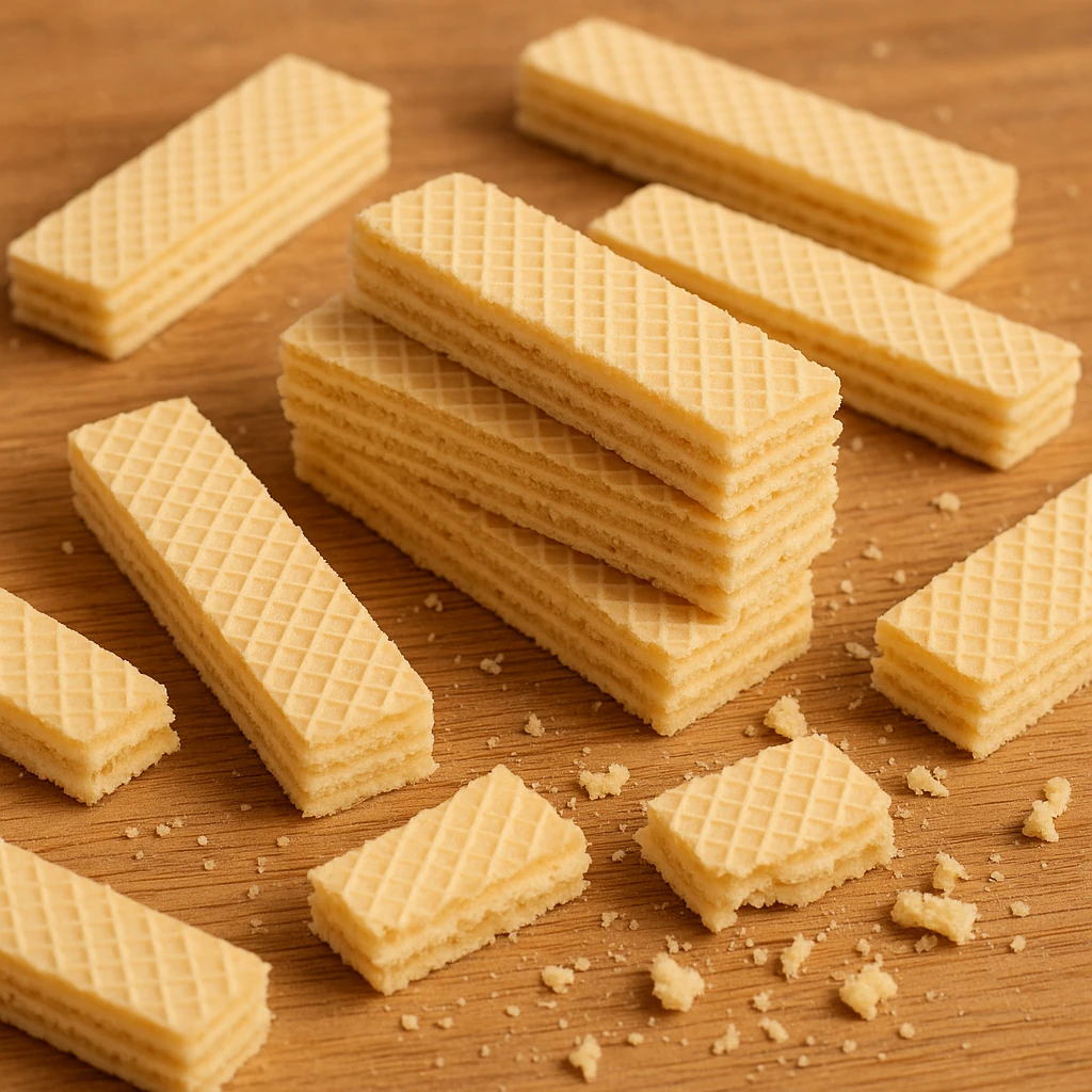 Vanilyalı Sade Gofret 250 gr