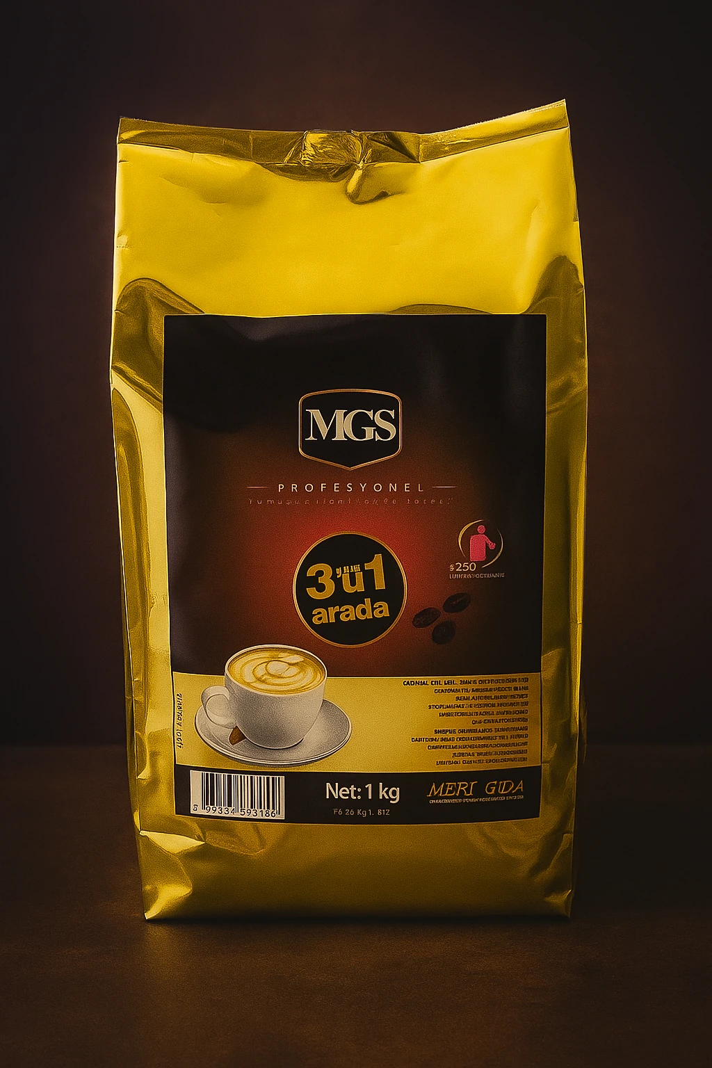 MGS 3 Ü 1 ARADA HAZIR KAHVE 1KG