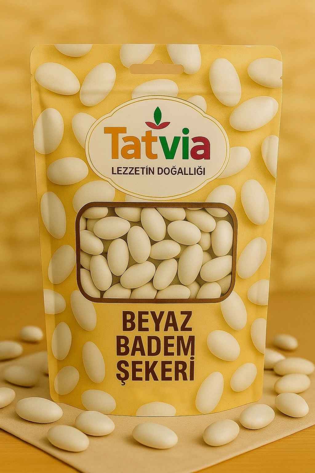 Beyaz Badem Şekeri 250 gr