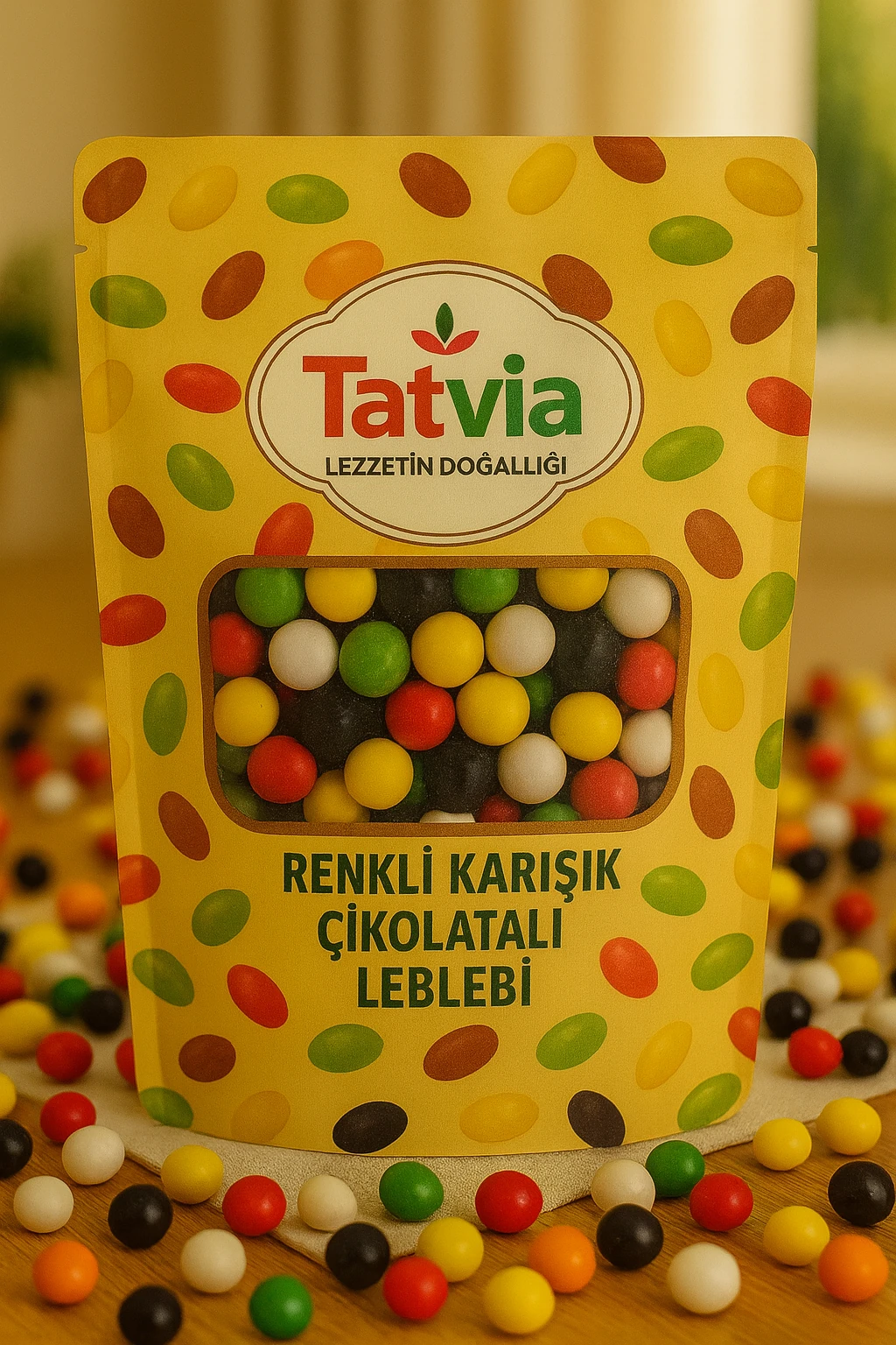 Renkli Karışık Çikolatalı Leblebi 250 gr