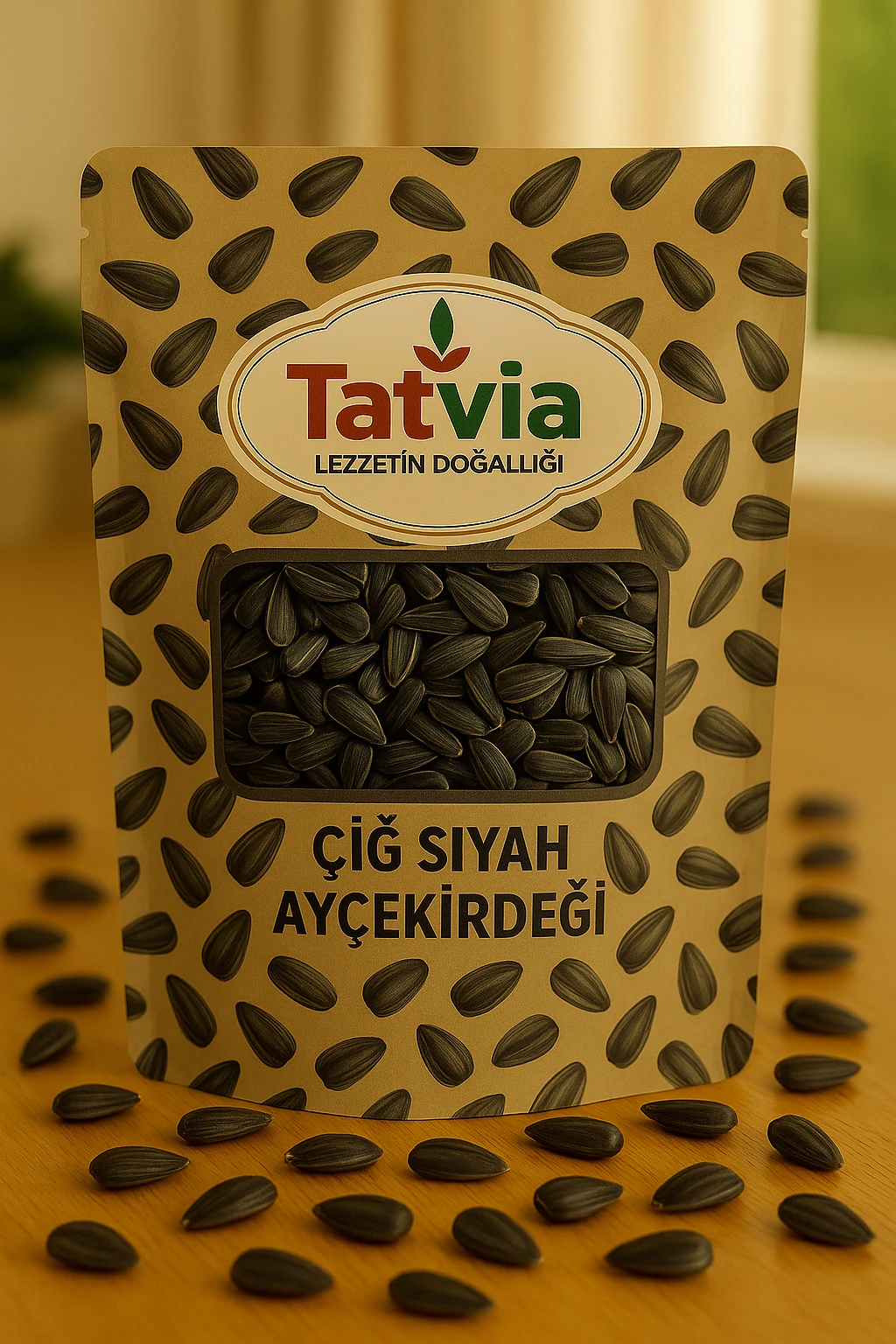 Çiğ Siyah Ay Çekirdeği 250 gr