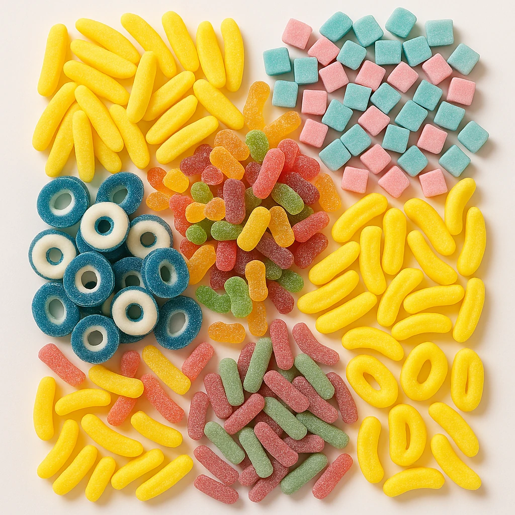 Tatvia Karışık Şekerli Jelibon 1000 gr