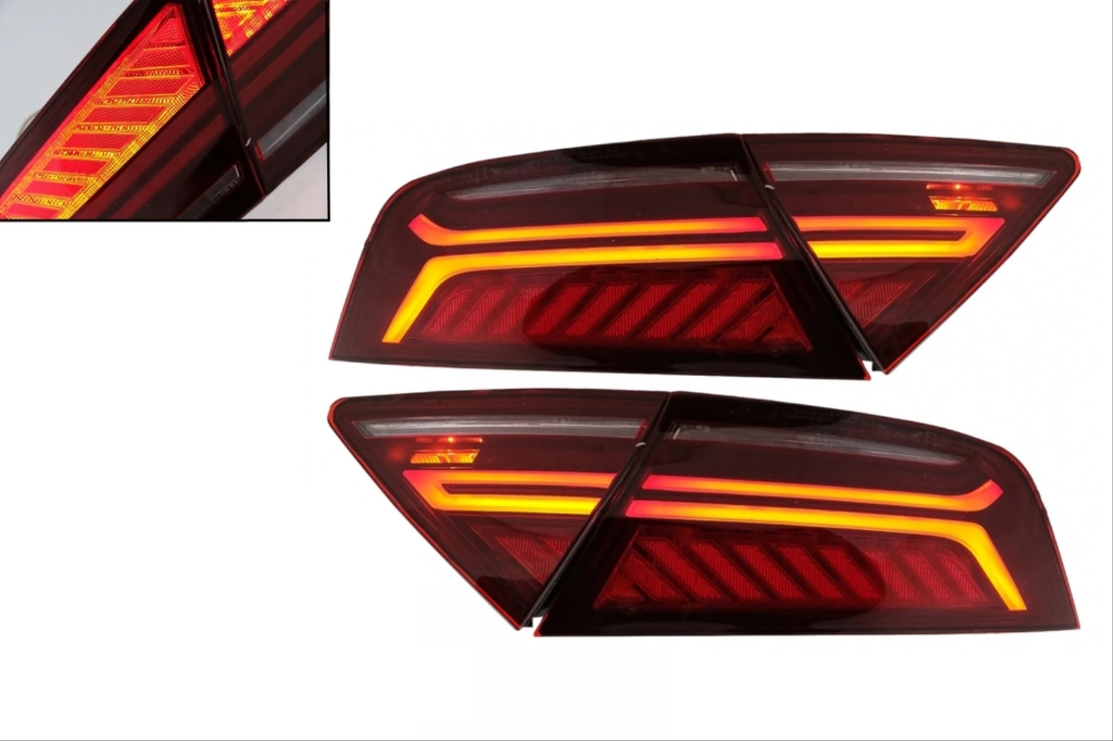 Audi A7 4G8 için Yeni Kasa Hareketli LED Stop Takımı (2010-2014)