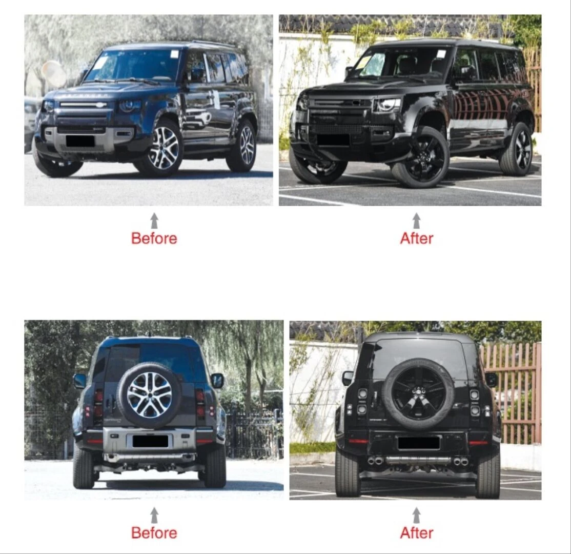 Defender 110 Kit Land Rover Defender 110 2020+ Black Edition Body Kit