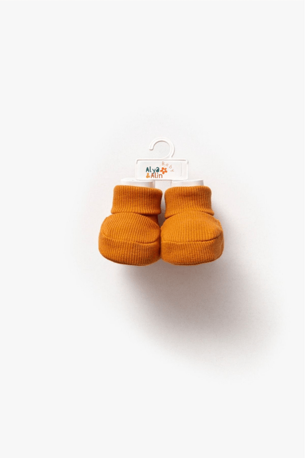 Fitilli Esnek Bebek Patiği 4'lü Set