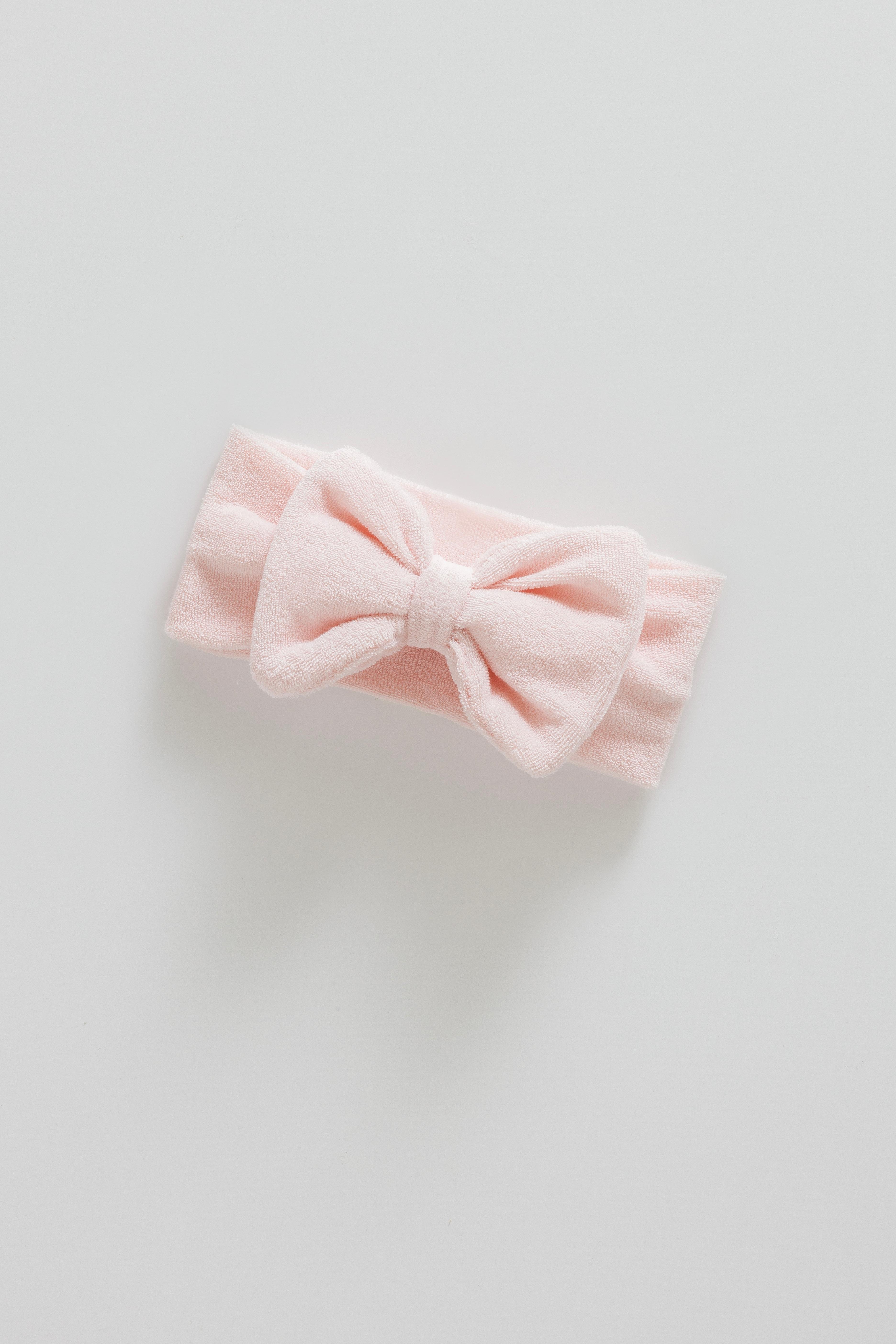 Kız Bebek Havlu Bandana - Pembe