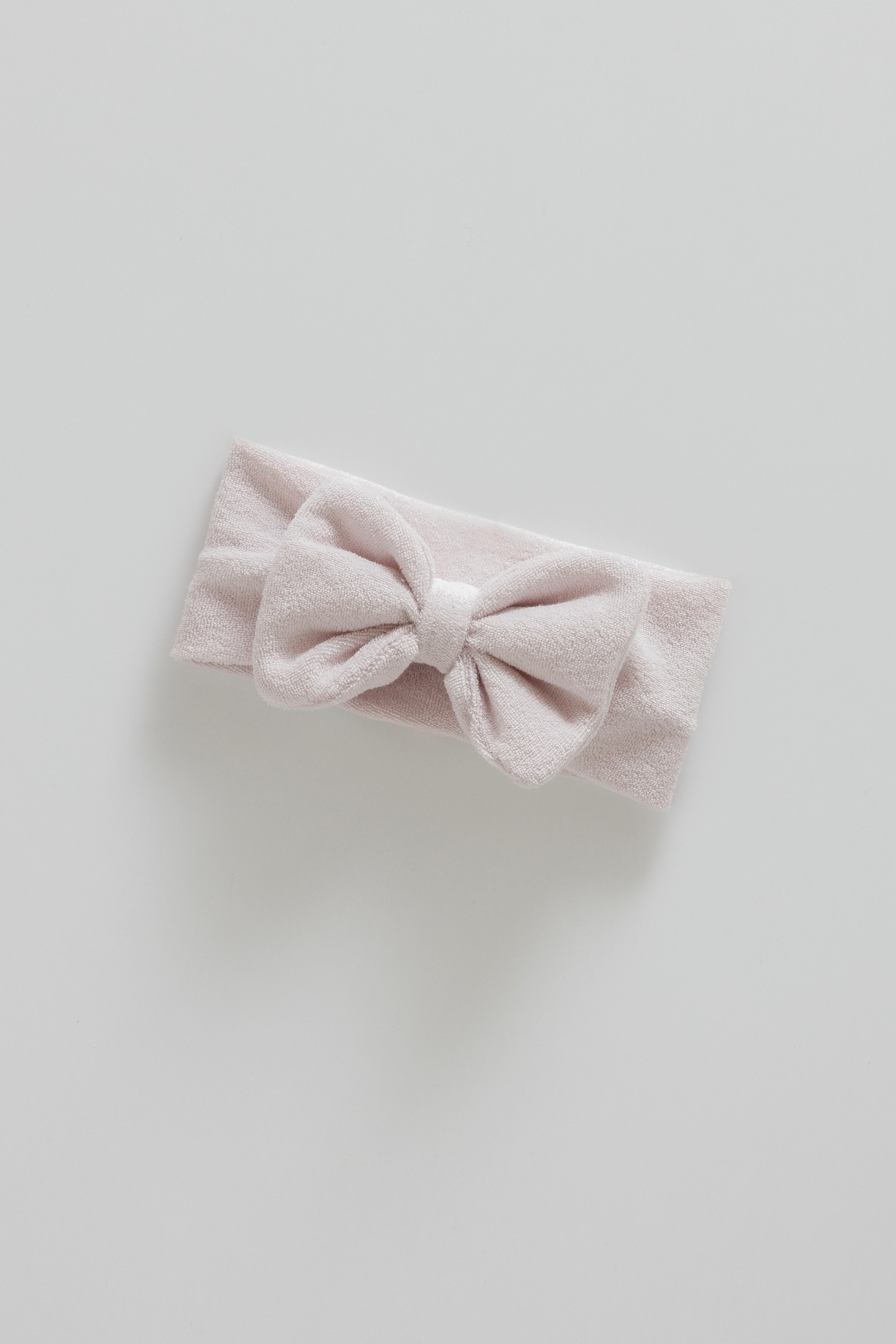 Kız Bebek Havlu Bandana - Lila