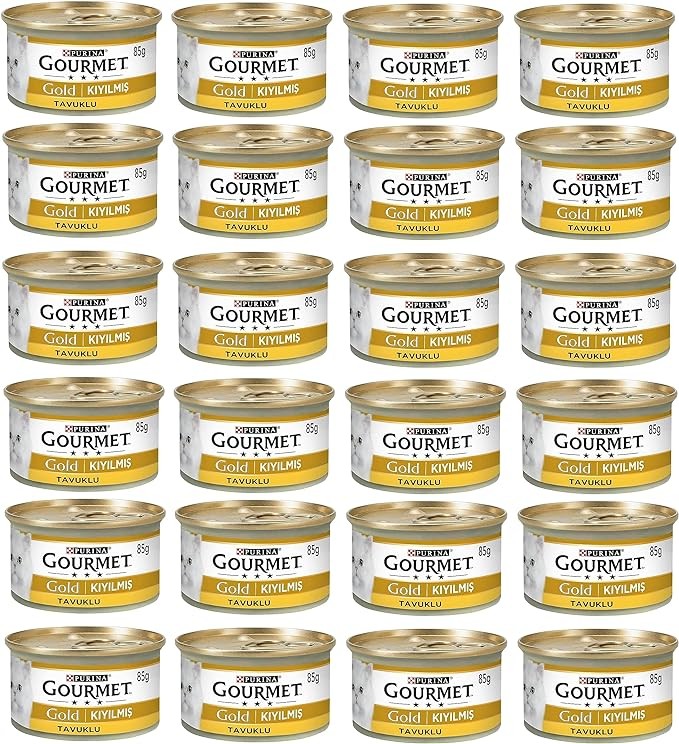 1+1 Hediyeli! Purina Gourmet Gold Kıyılmış Tavuklu Kedi Konservesi - 2x85 gr 