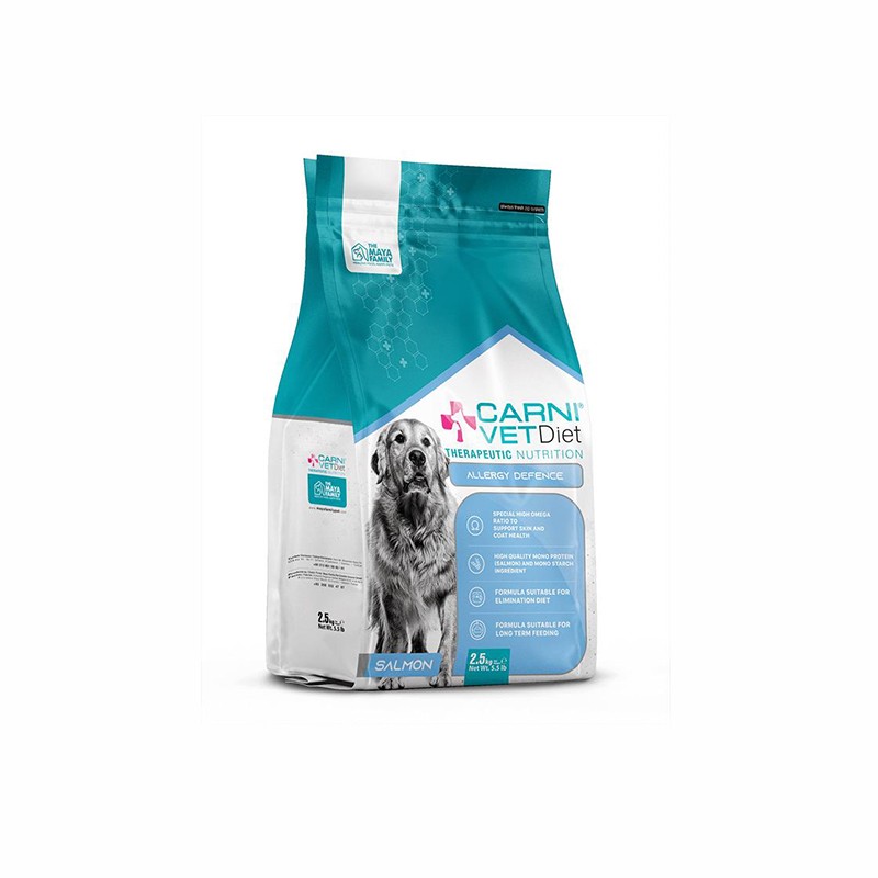  Carni Vet Diet Allergy Defence Somonlu Yetişkin Köpek Maması – 2.5 kg