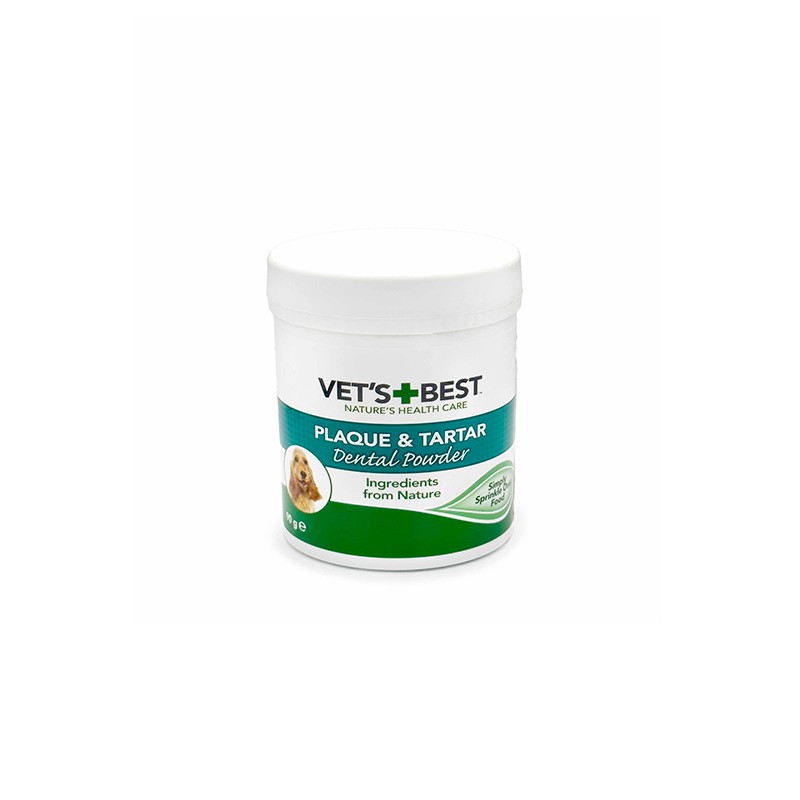 Vet’s Best Köpekler İçin Plak ve Tartar Ağız Bakım Tozu - 90g 