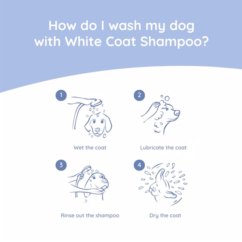 Greenfields White Coat Shampoo (Beyaz Tüylü Köpek Şampuanı) – 270 ml