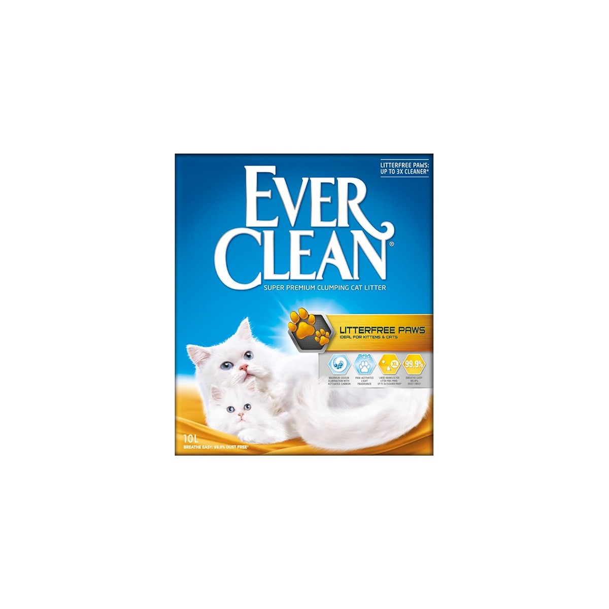 Ever Clean Litter Free Paws Patilere Yapışmayan Kedi Kumu – 10 lt