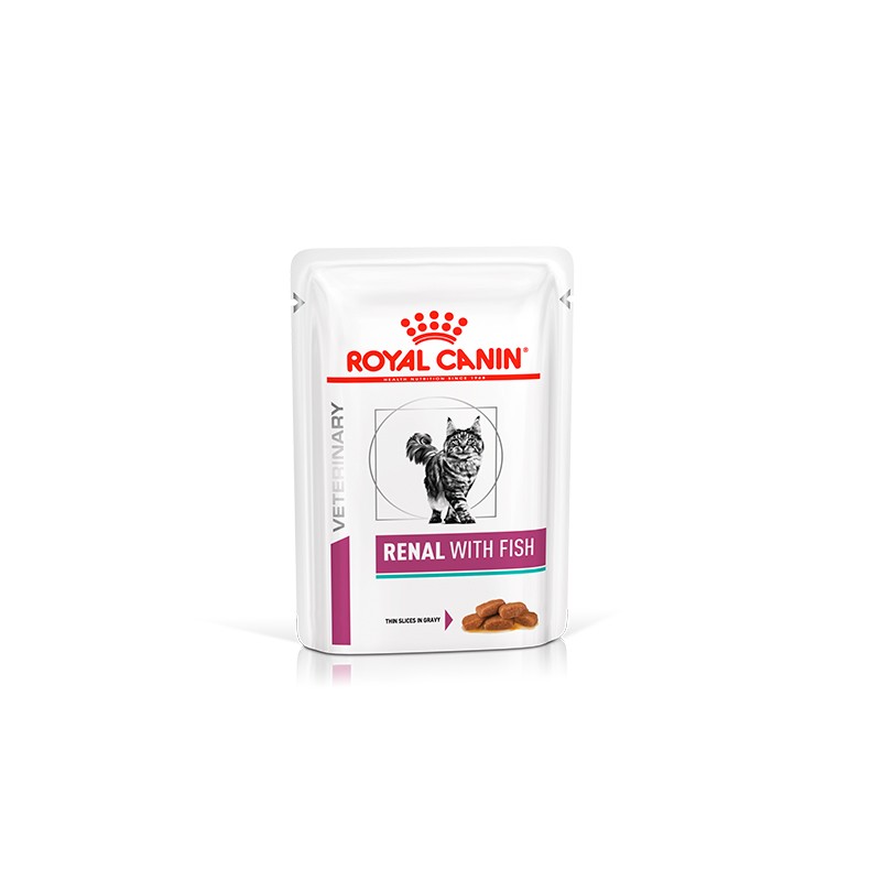 Royal Canin Renal with Fish Kedi Yaş Maması - 12x85 gr