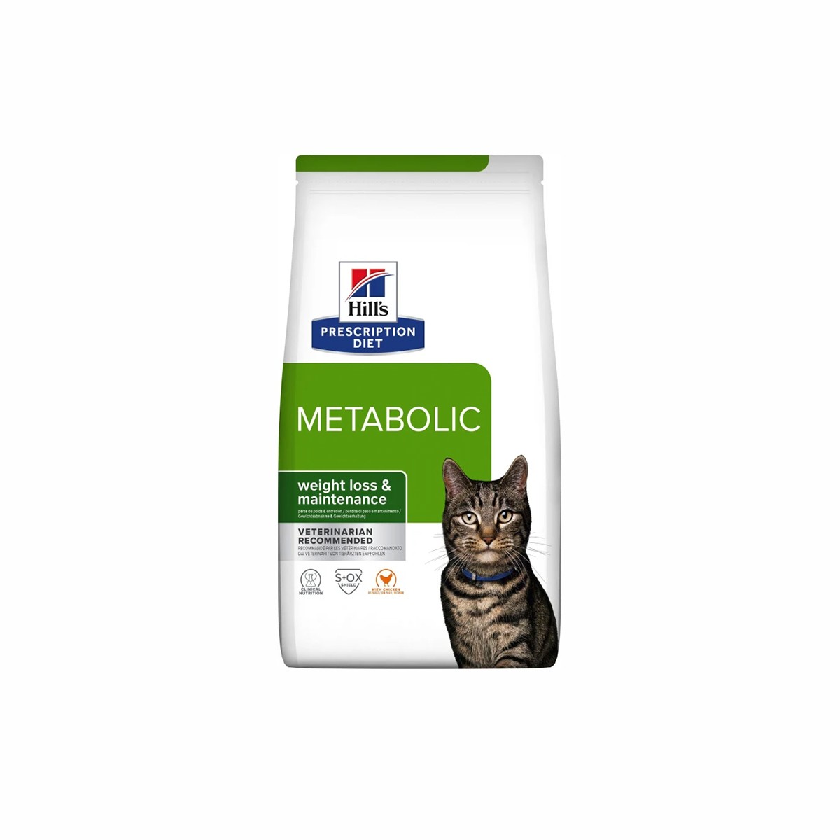 Hill's Prescription Diet Metabolic Tavuklu Kedi Maması – 3 kg   