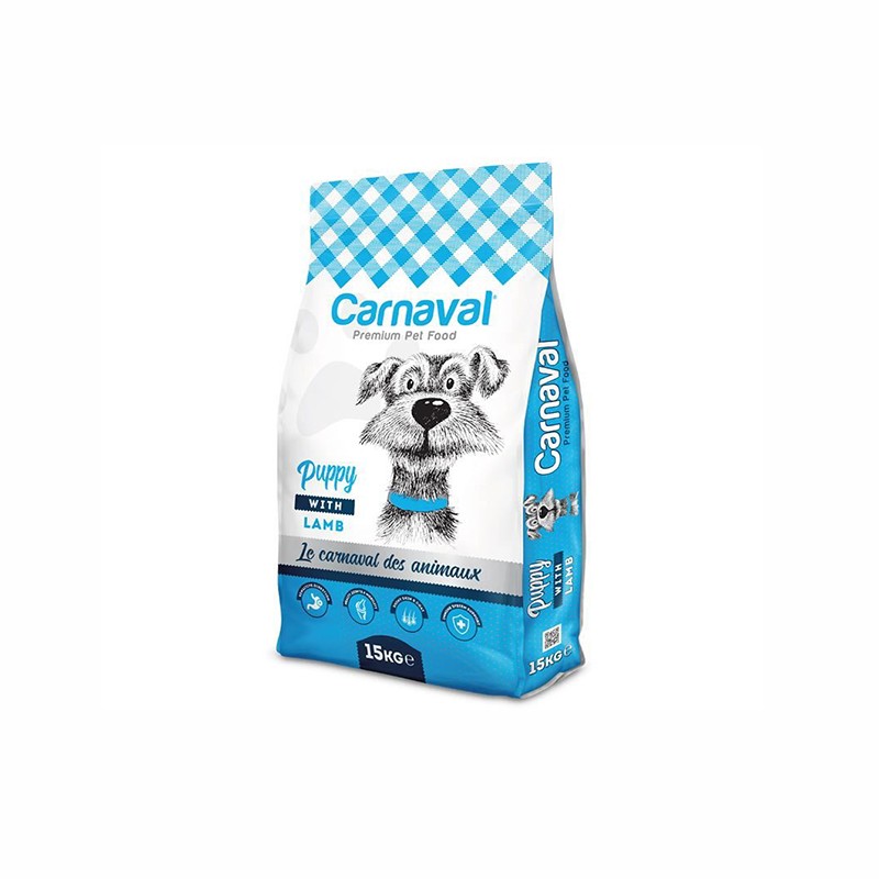 Carnaval Premium Kuzu Etli Yavru Köpek Maması - 15 kg