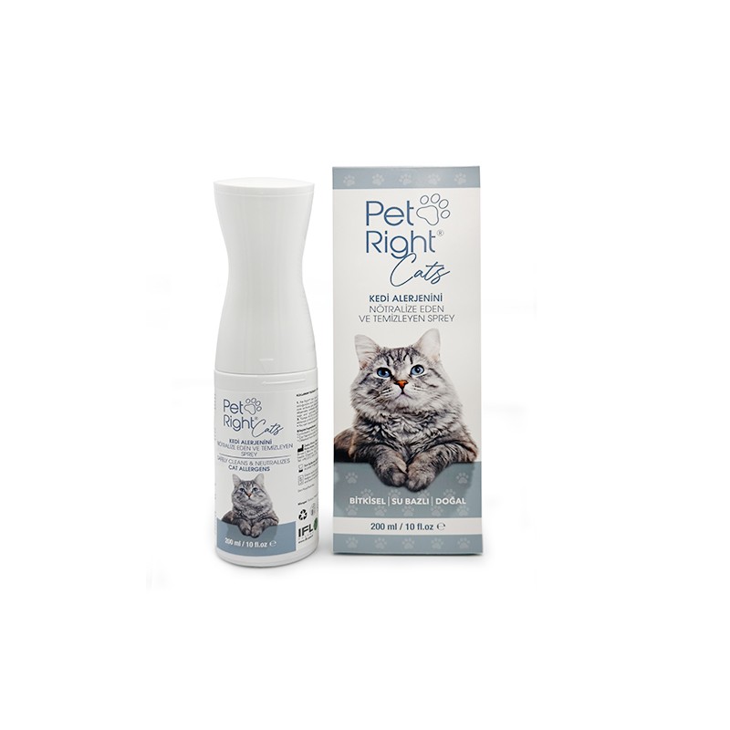 Pet Right Cats Kedi Alerjinini Nötralize Eden Sprey - 200 ml