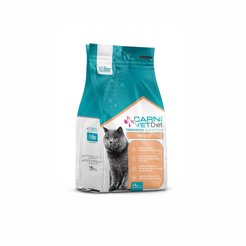 Carni Vet Diet Obesity Yetişkin Kedi Maması – 1.5 kg