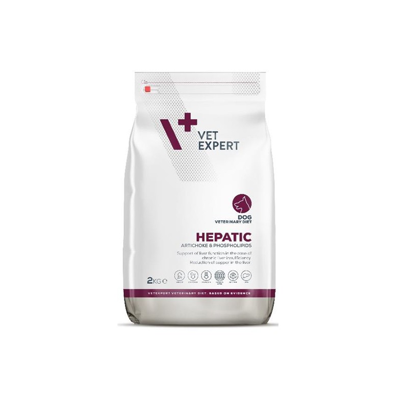 Vet Expert Hepatic Köpek Maması – 2 kg