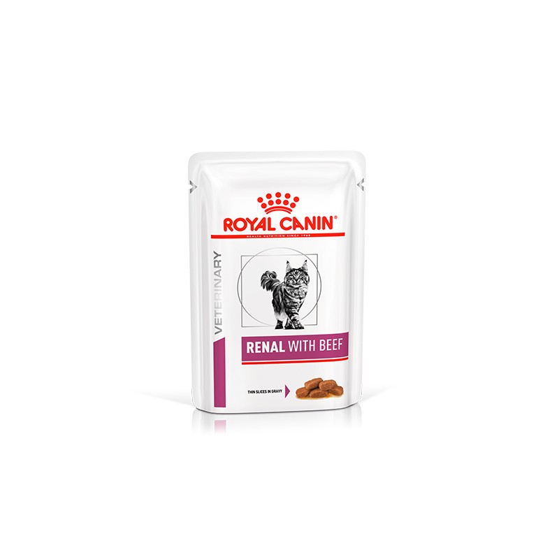 Royal Canin Renal with Beef Kedi Yaş Maması - 12x85 gr