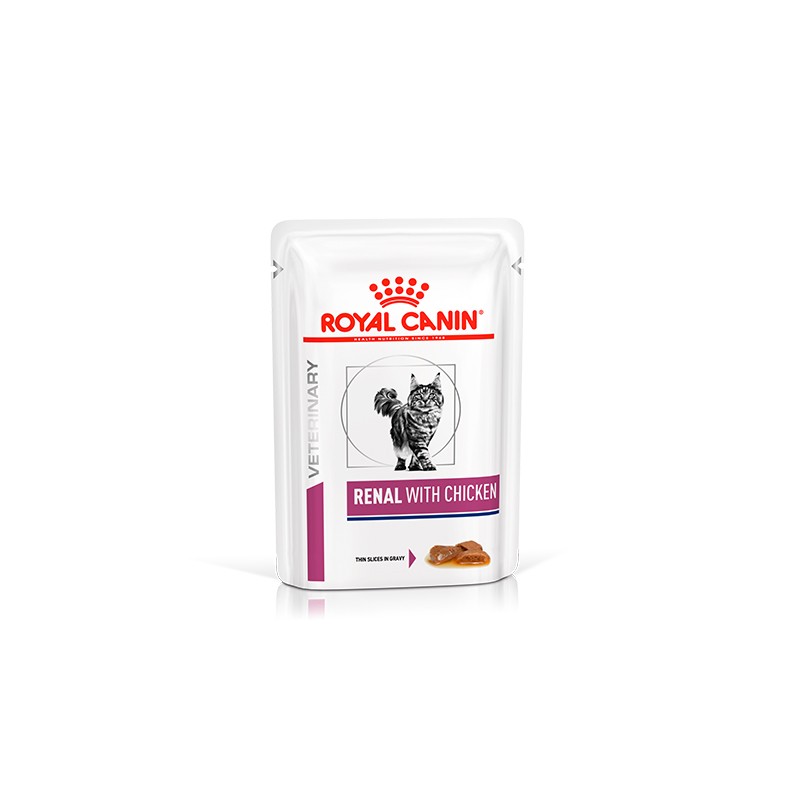 Royal Canin Renal with Chicken Kedi Yaş Maması - 12x85 gr