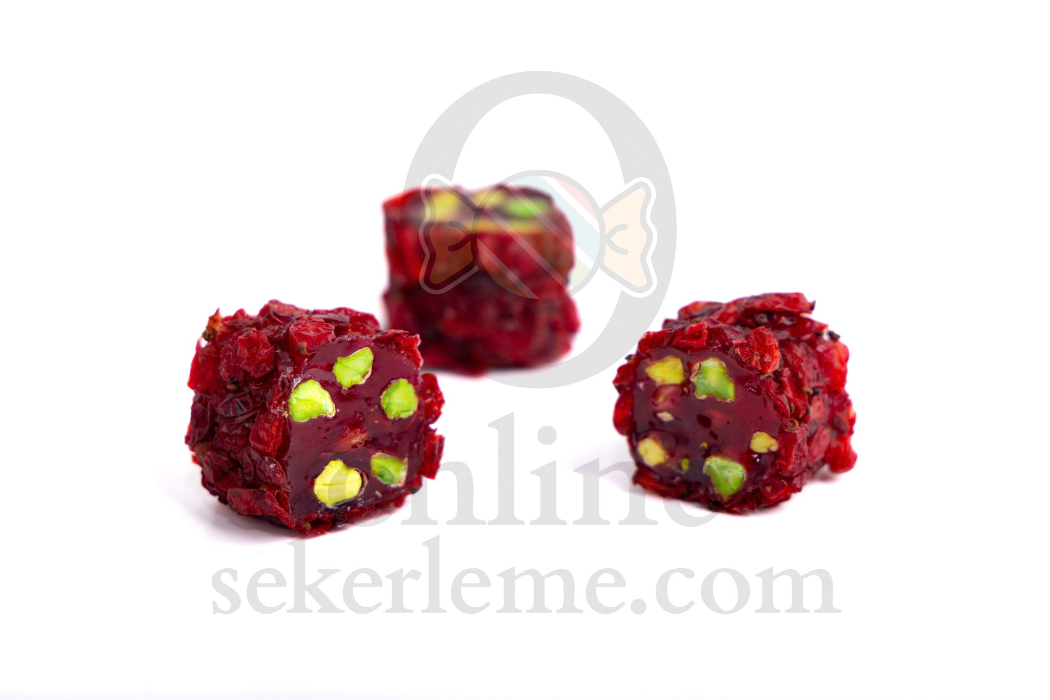 ZEREŞLİ ANTEP FISTIKLI NARLI ŞERİT LOKUM (5KG)