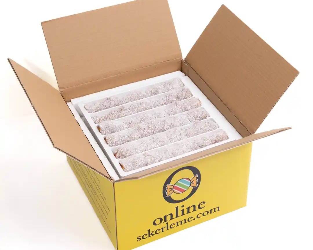 HİNDİSTAN CEVİZİ KAPLI CEVİZLİ SUCUK LOKUM (4KG)