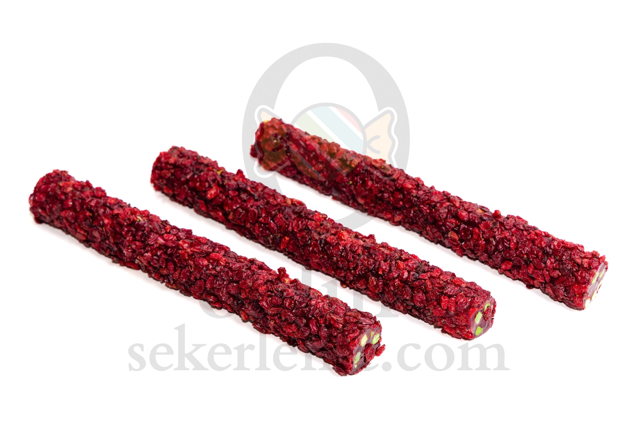 ZEREŞ KAPLI NARLI ANTEP FISTIKLI ŞERİT LOKUM *BATON* (5KG)