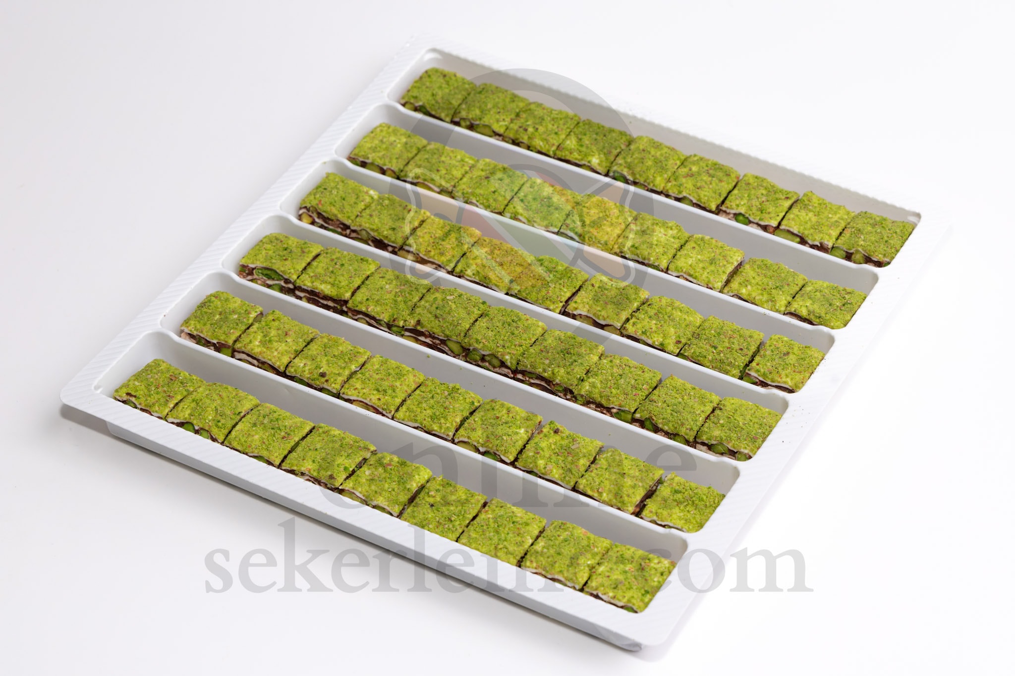 TOZ ANTEP FISTIK KAPLI ÇİKOLATA FISTIKLI BAKLAVA LOKUM (5KG)