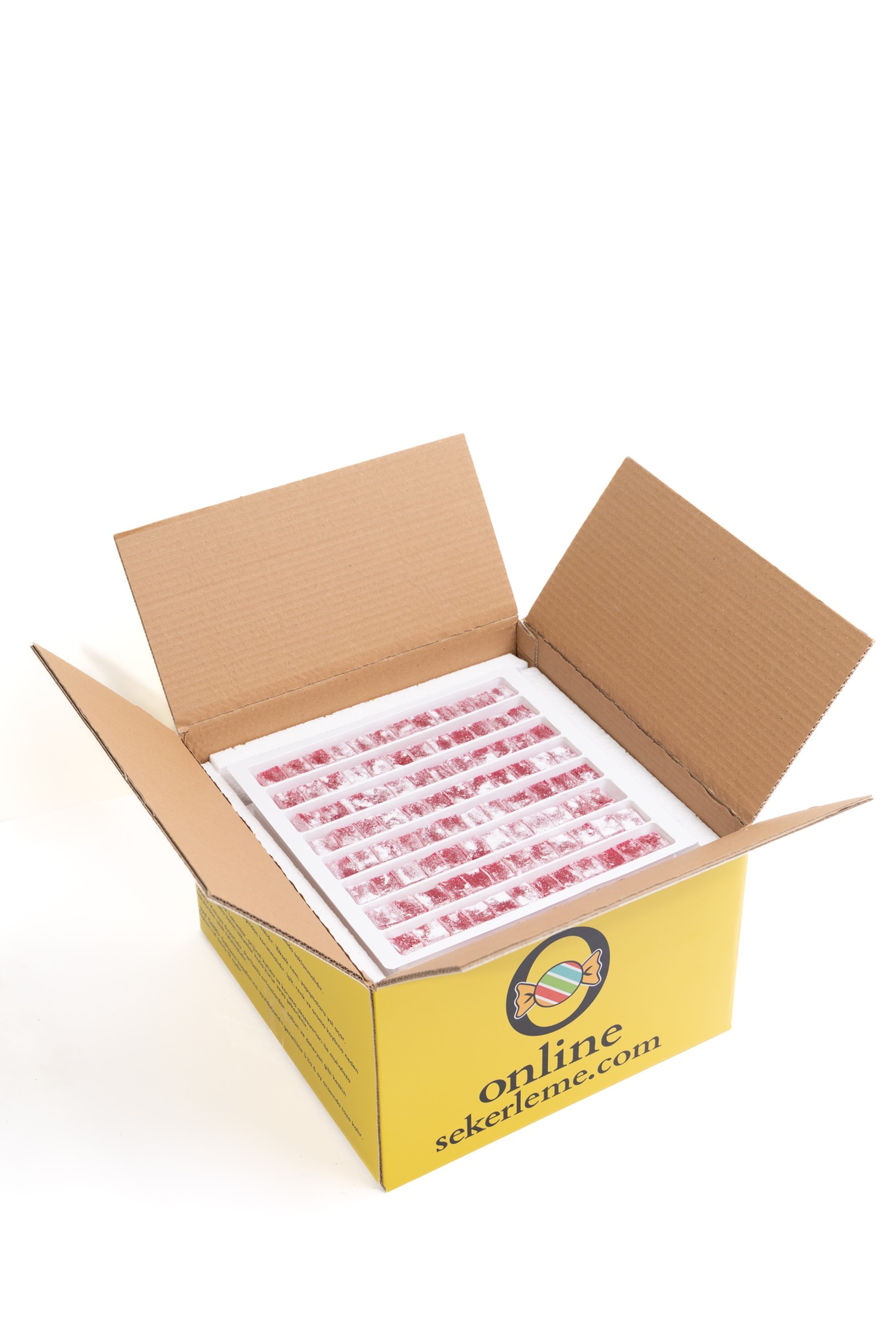 GÜL AROMALI SADE LOKUM (5KG)