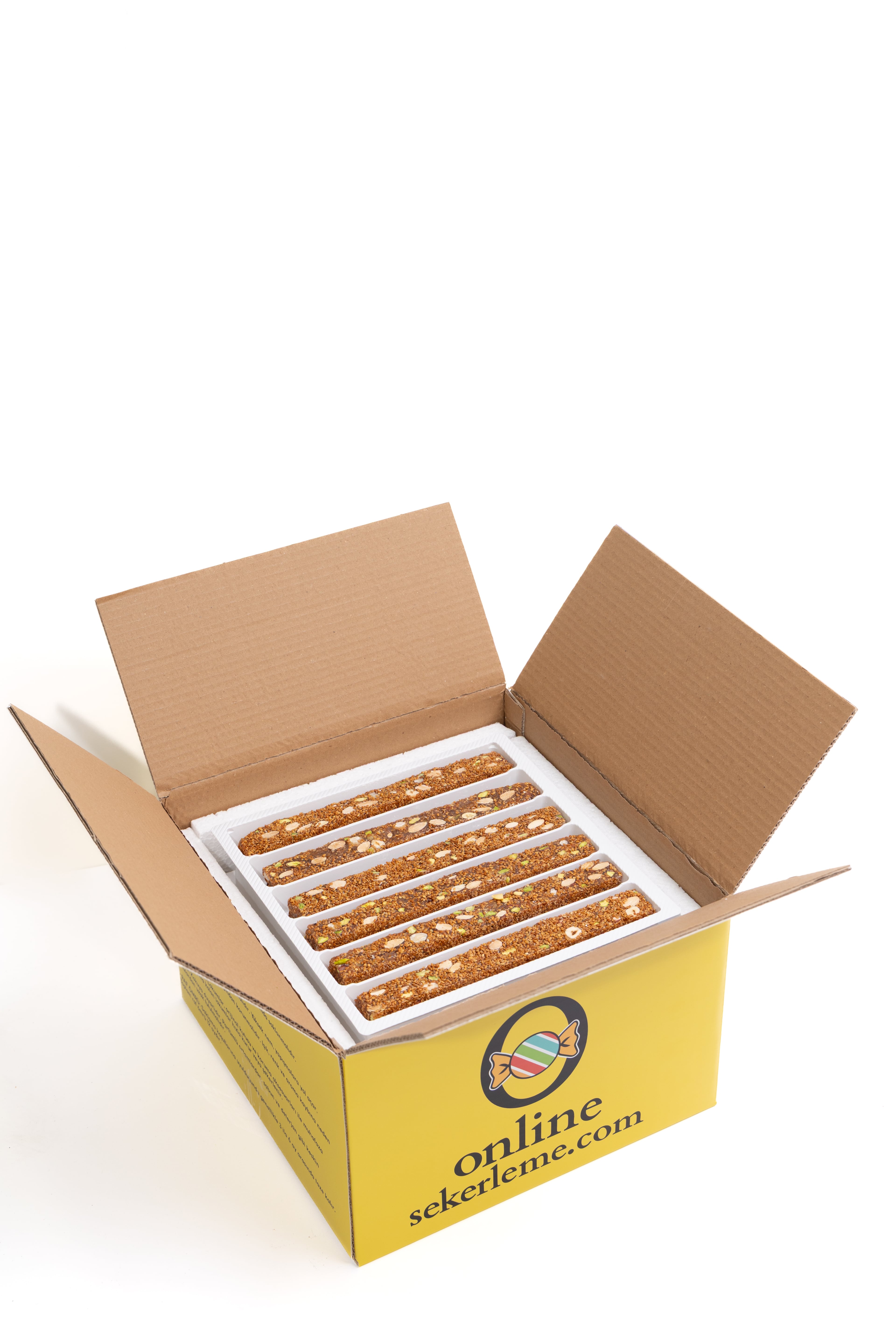 SUSAM KAPLI KARIŞIK KURUYEMİŞLİ LOKUM *BATON* (5KG)