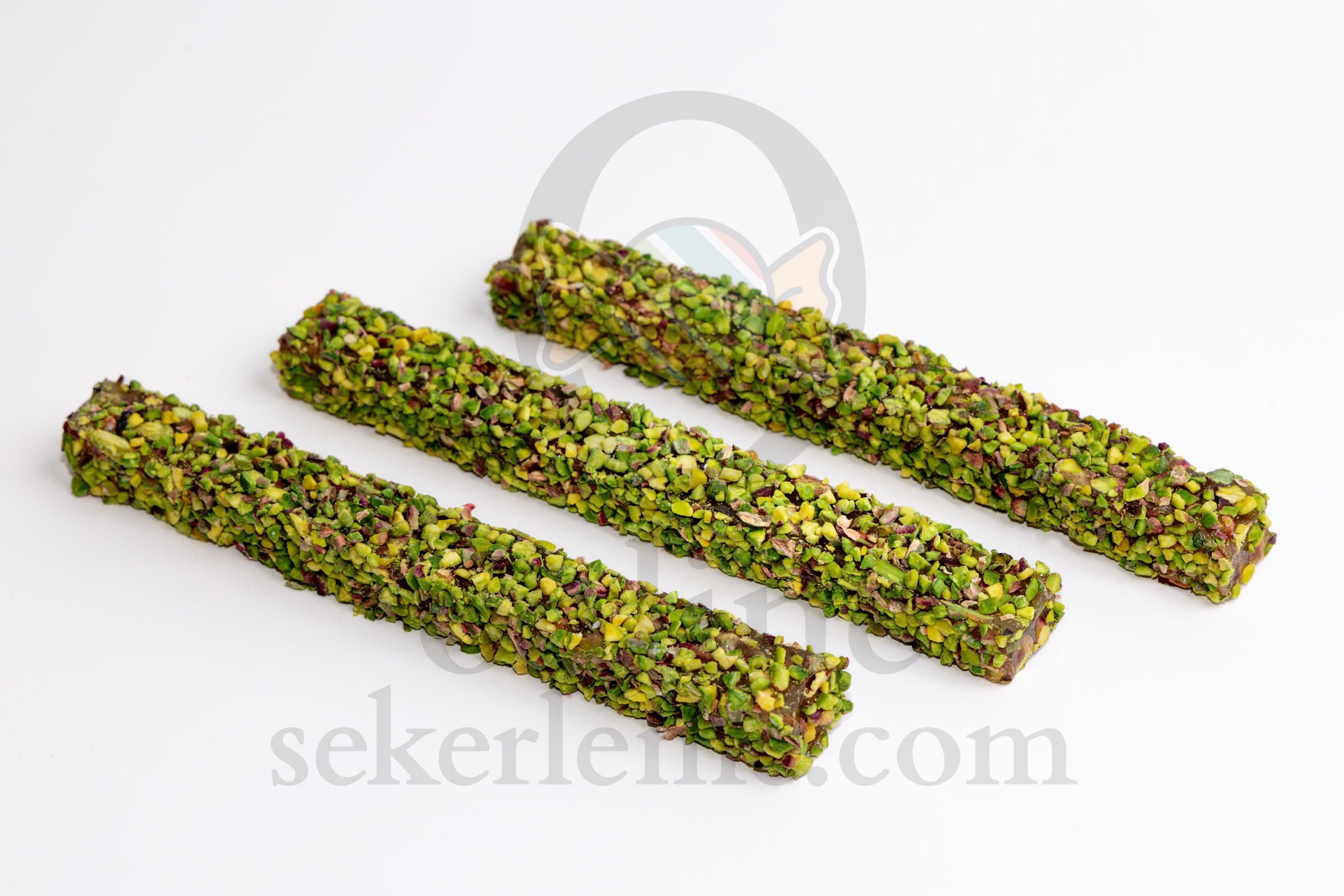 PİRİNÇ FISTIK KAPLI BALLI ANTEP FISTIKLI LOKUM *BATON* (5KG)