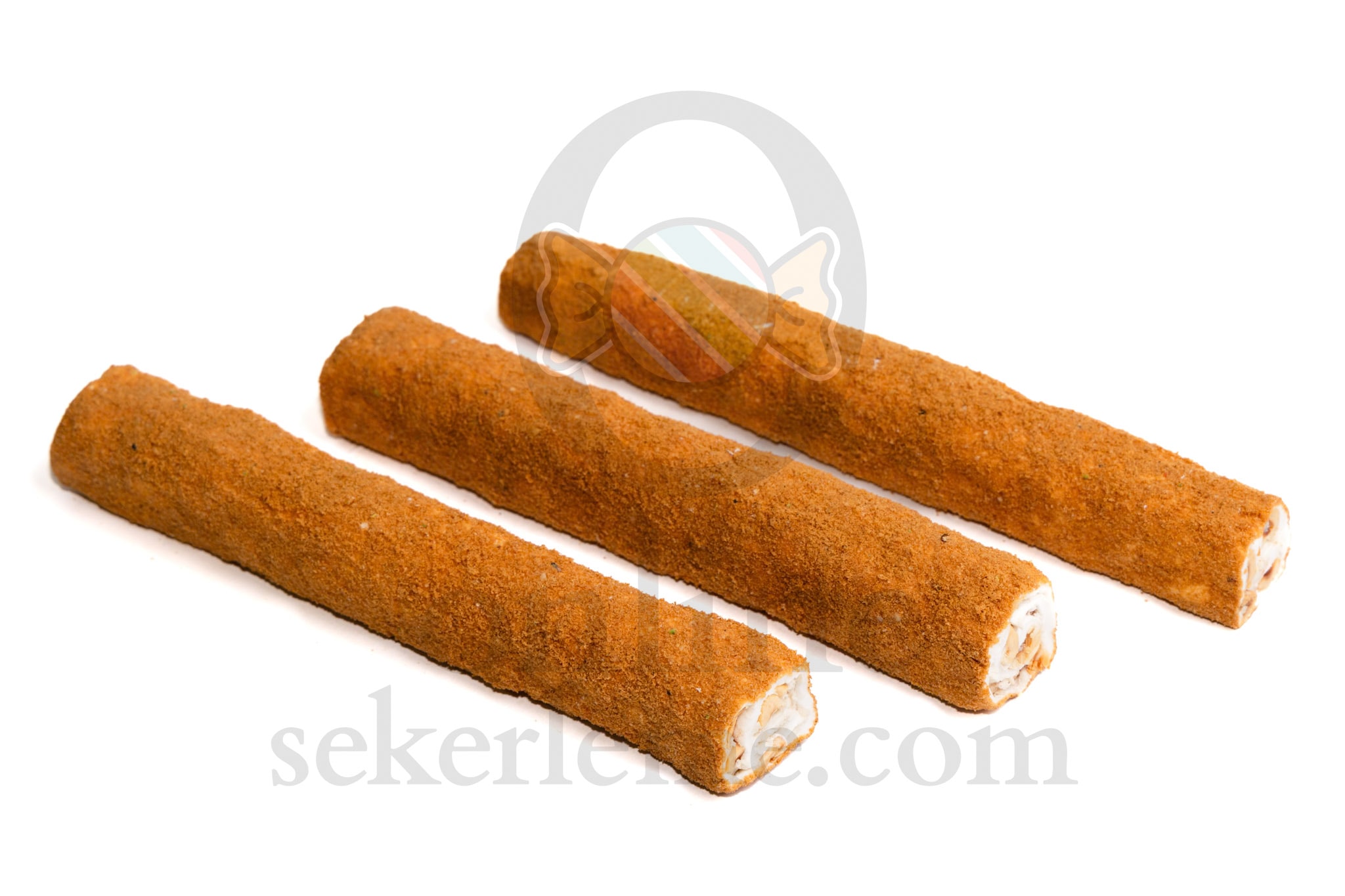 KARAMELİZE BİSKÜVİ KAPLI BEYAZ ÇİKOLATALI FINDIKLI SARMA SULTAN LOKUM *BATON* (4KG)