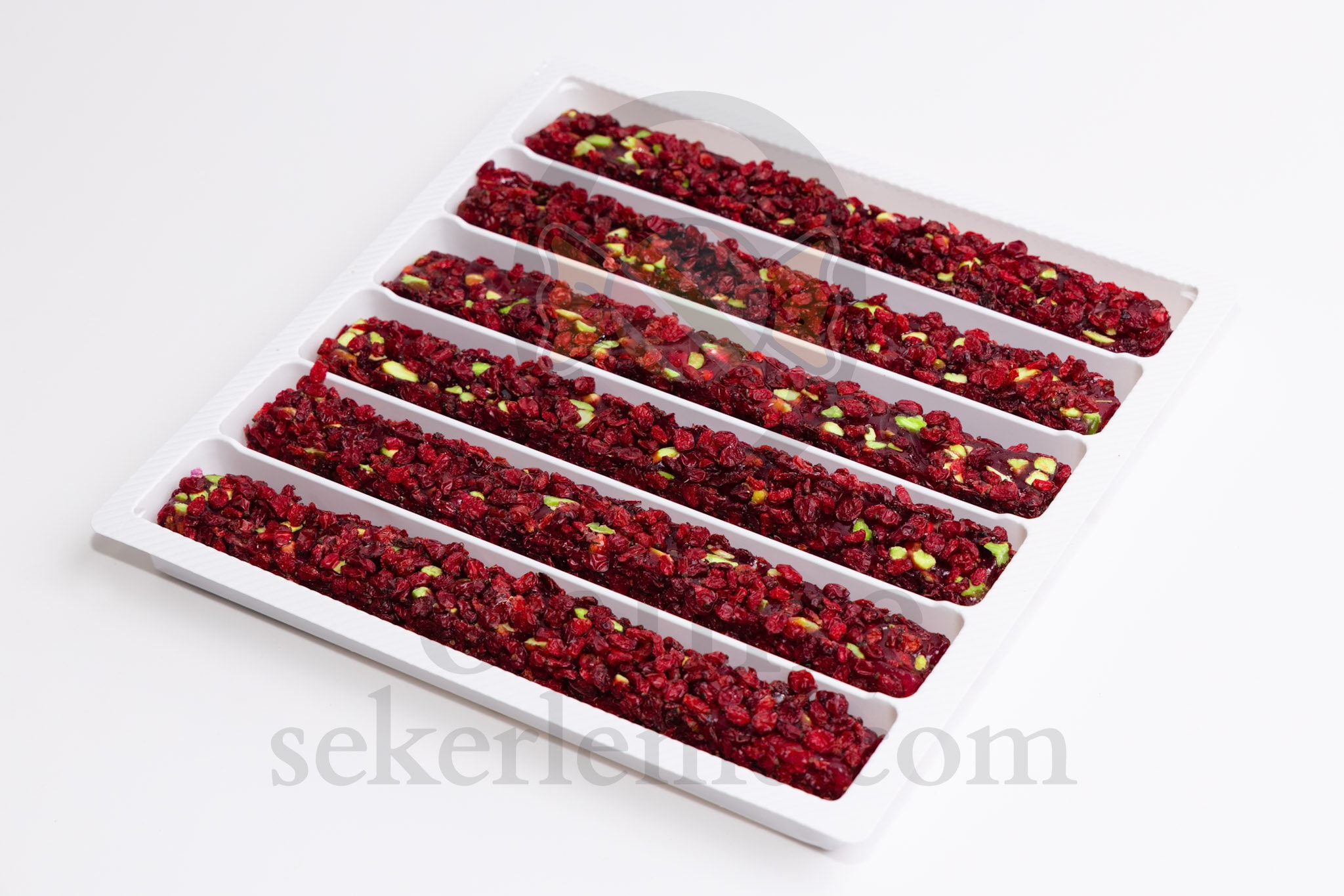 ZEREŞ KAPLI NARLI ANTEP FISTIKLI LOKUM *BATON* (5KG)