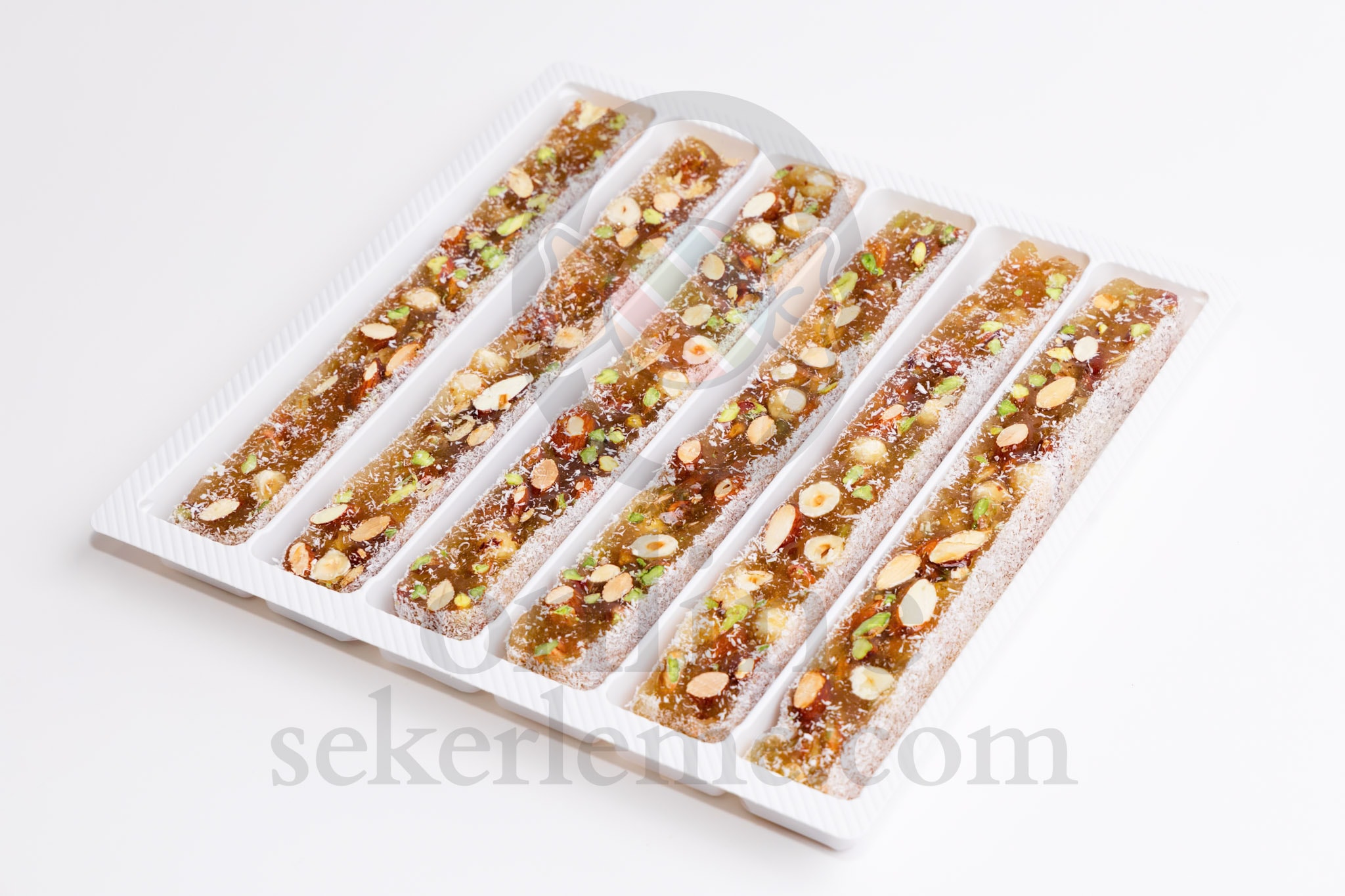 HİNDİSTAN CEVİZİ KAPLI KARIŞIK KURUYEMİŞLİ LOKUM *BATON* (5KG)