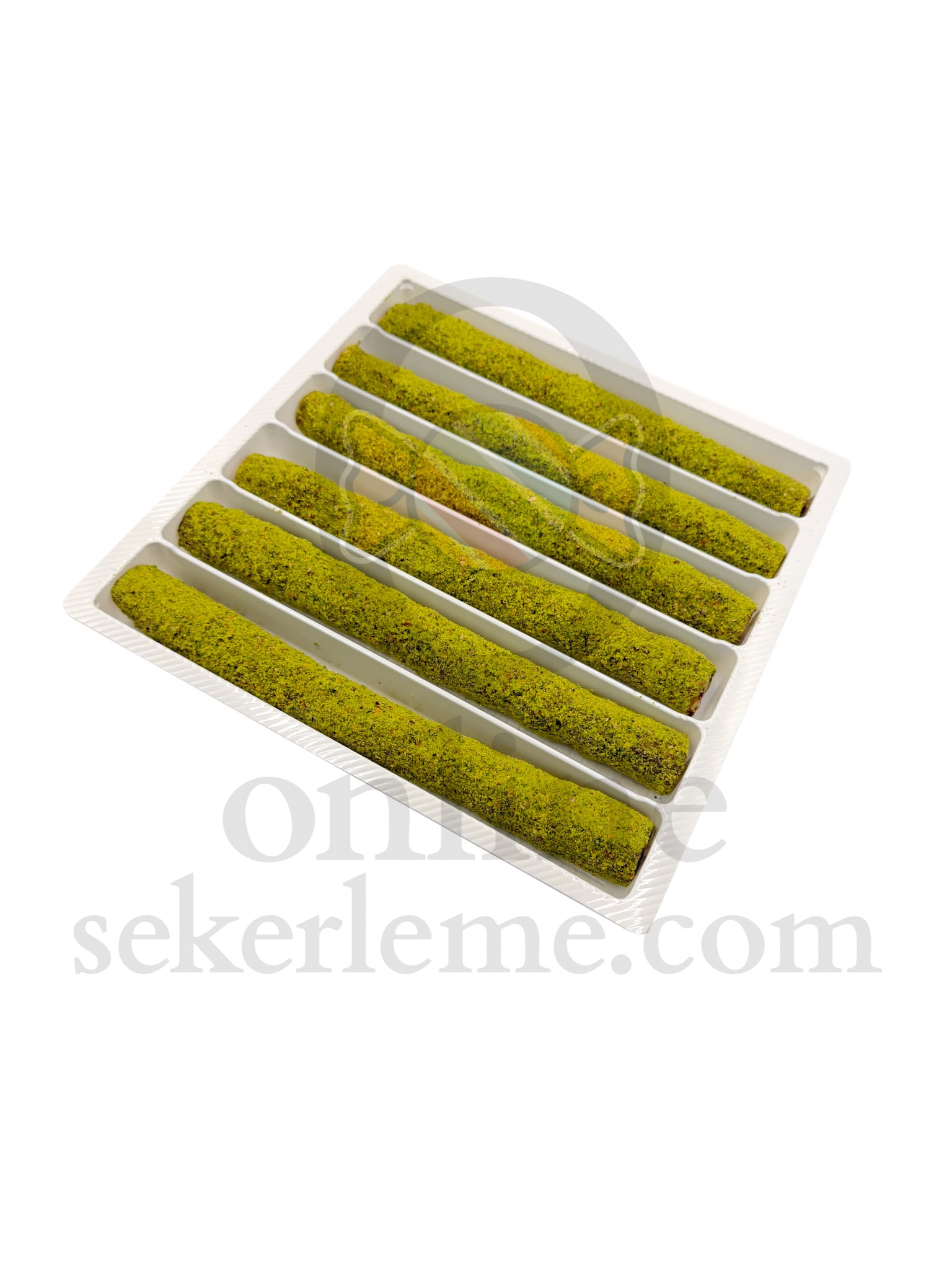 TOZ ANTEP FISTIĞI KAPLI İNCİR CEVİZLİ ŞERİT LOKUM *BATON* (5KG)