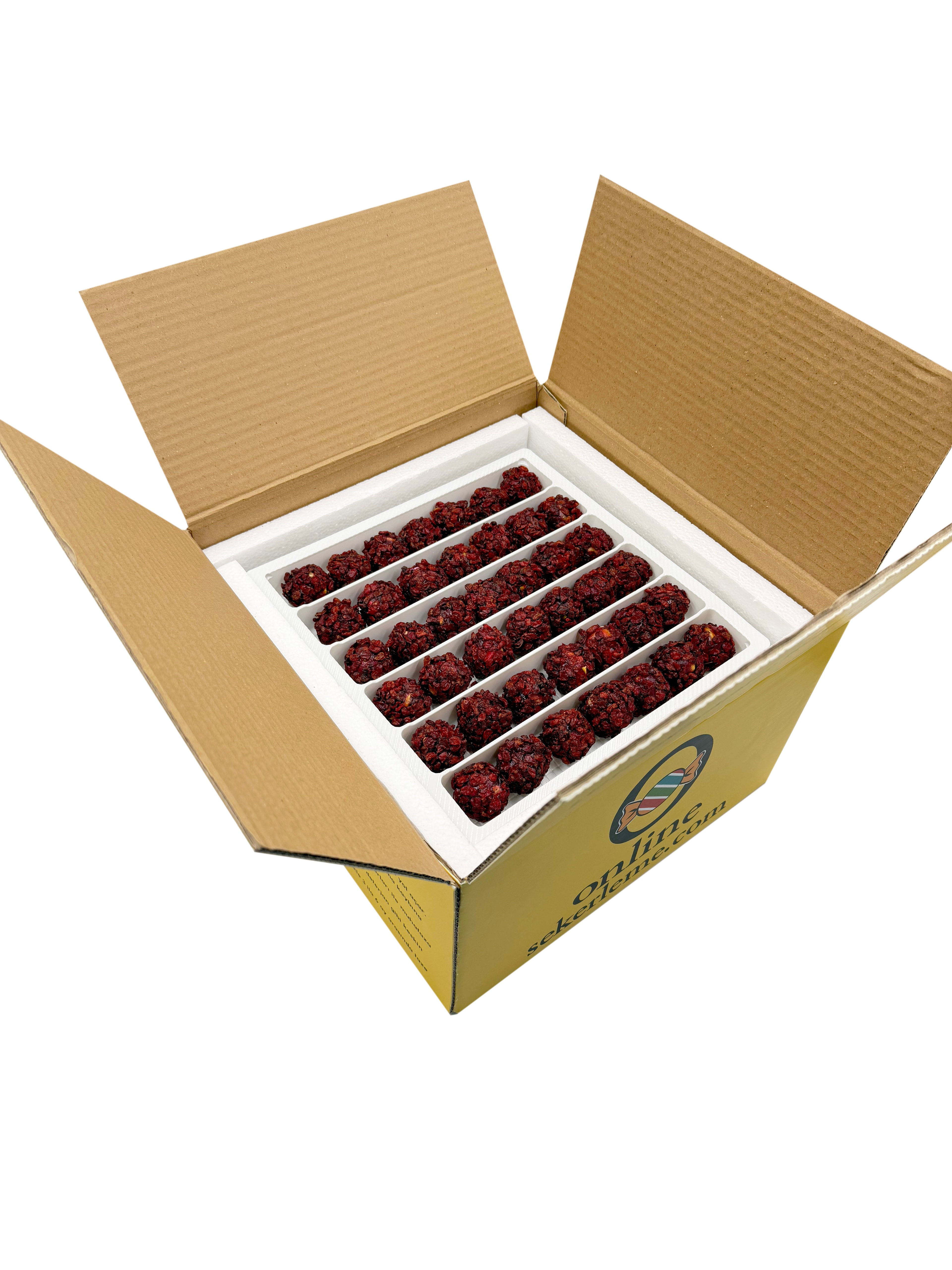 ZEREŞLİ ANTEP FISTIKLI GÜLLE LOKUM (2.5KG)