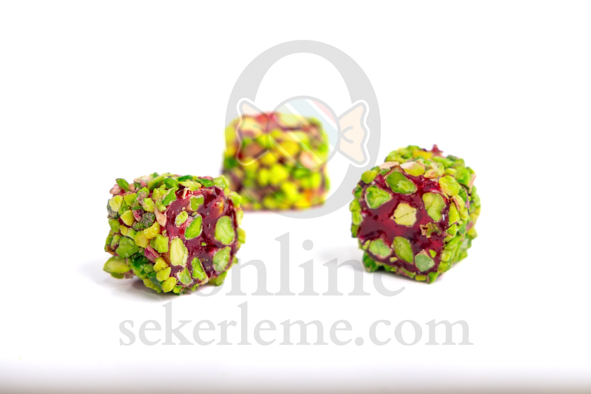 PRİNÇ FISTIK KAPLI NARLI ANTEP FISTIKLI ŞERİT LOKUM (5KG)