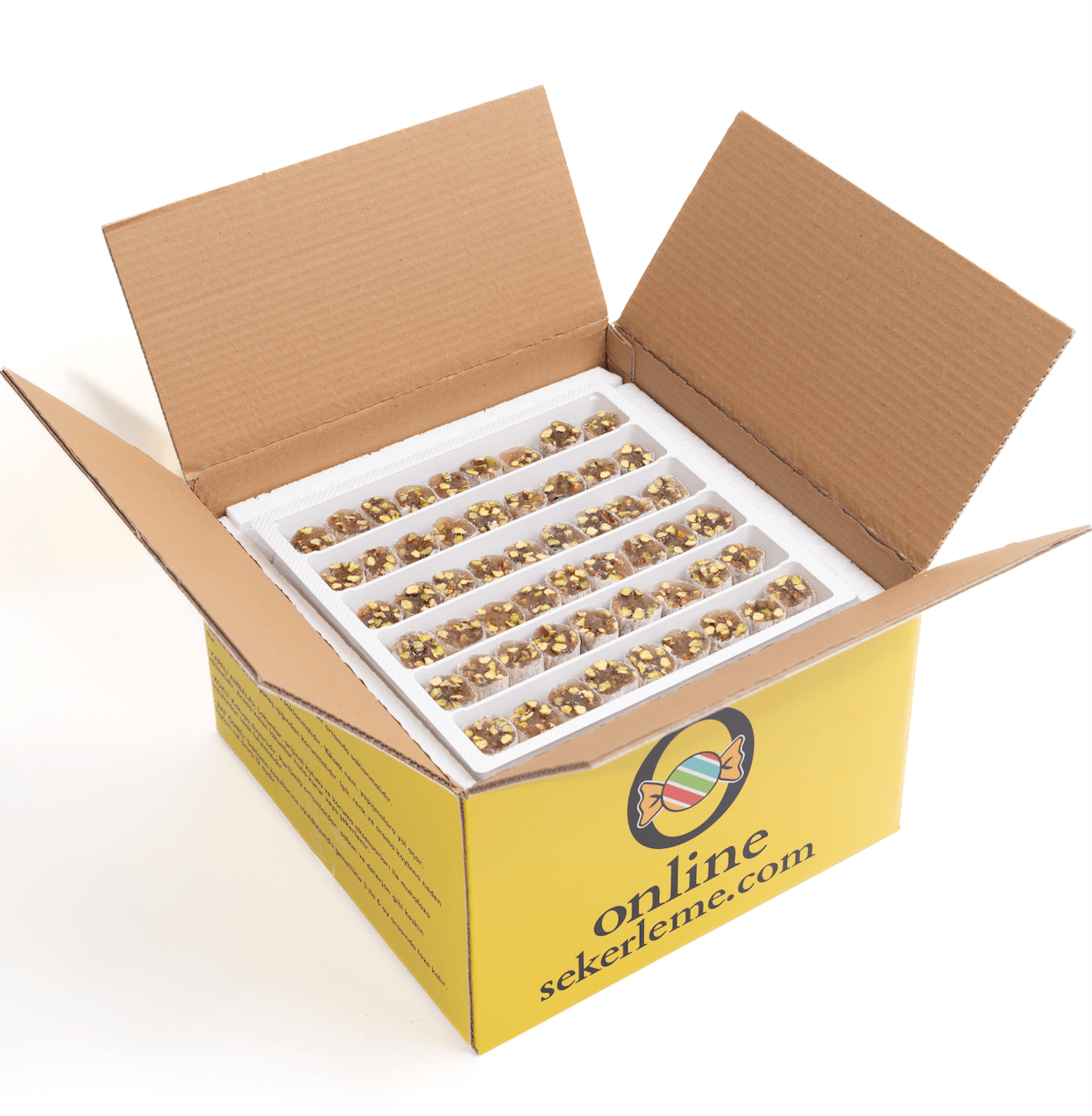 BALLI ANTEP FISTIKLI ŞERİT LOKUM (5KG)