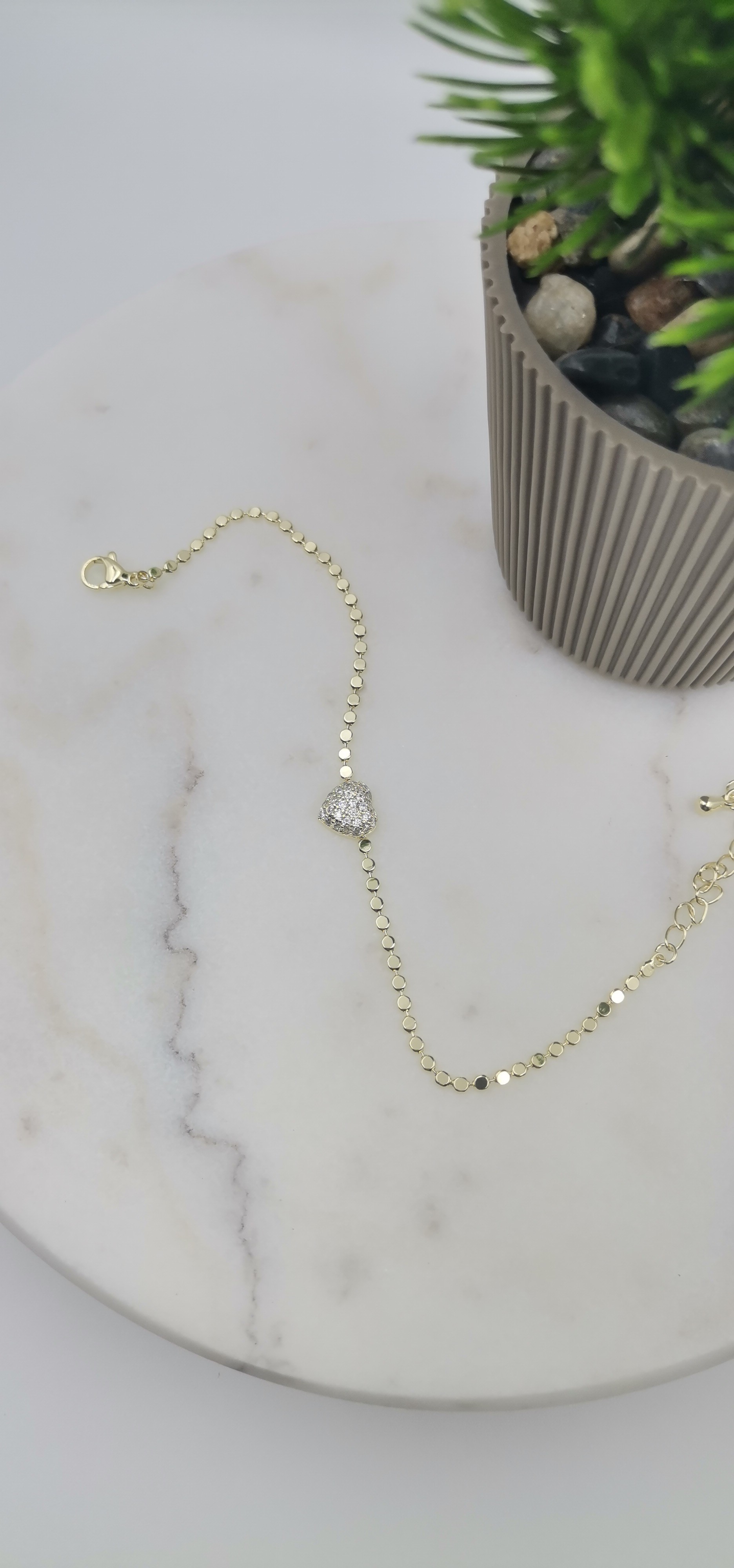 VİP ZİRKON TAŞLI GOLD BİLEKLİK