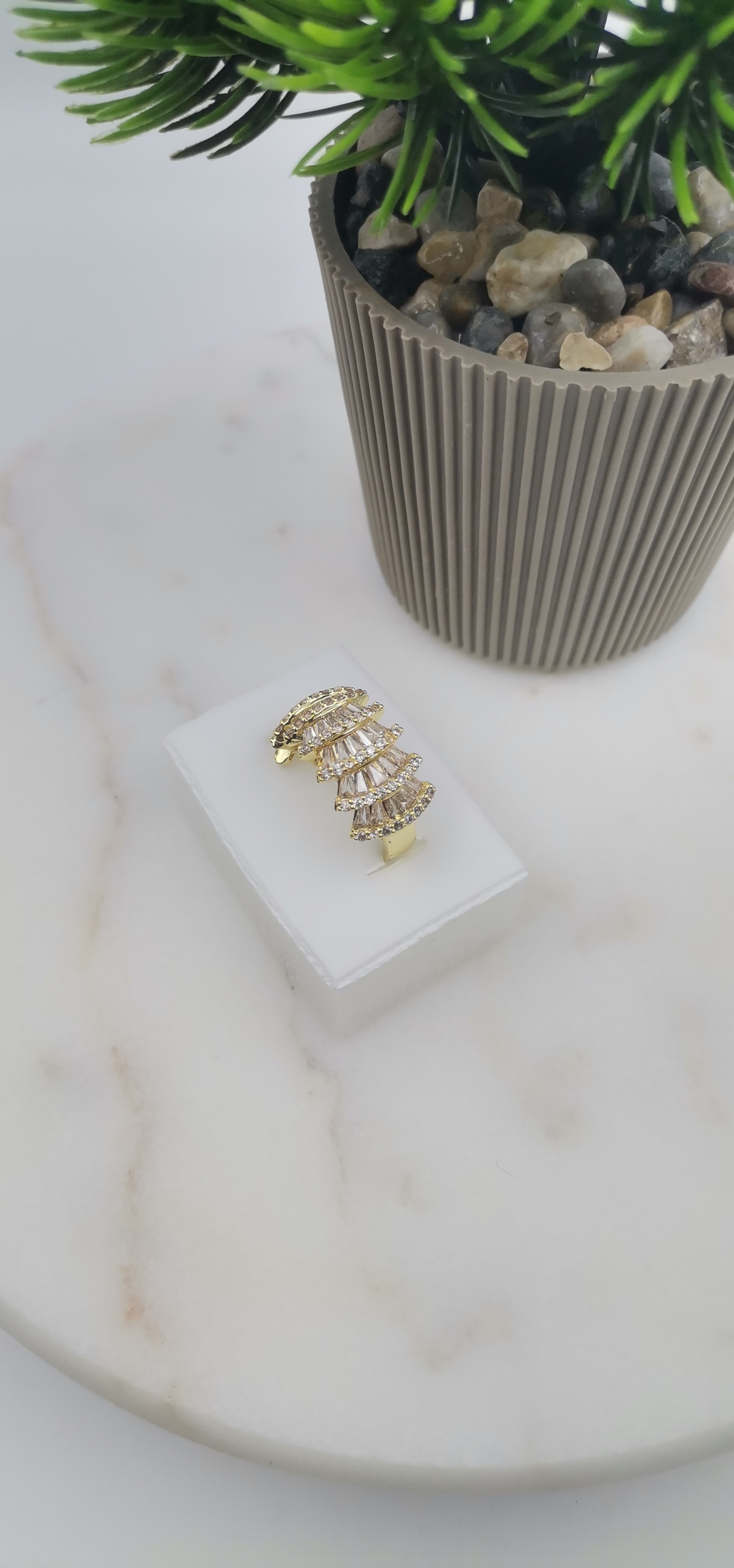VİP ZİRKON GOLD YÜZÜK