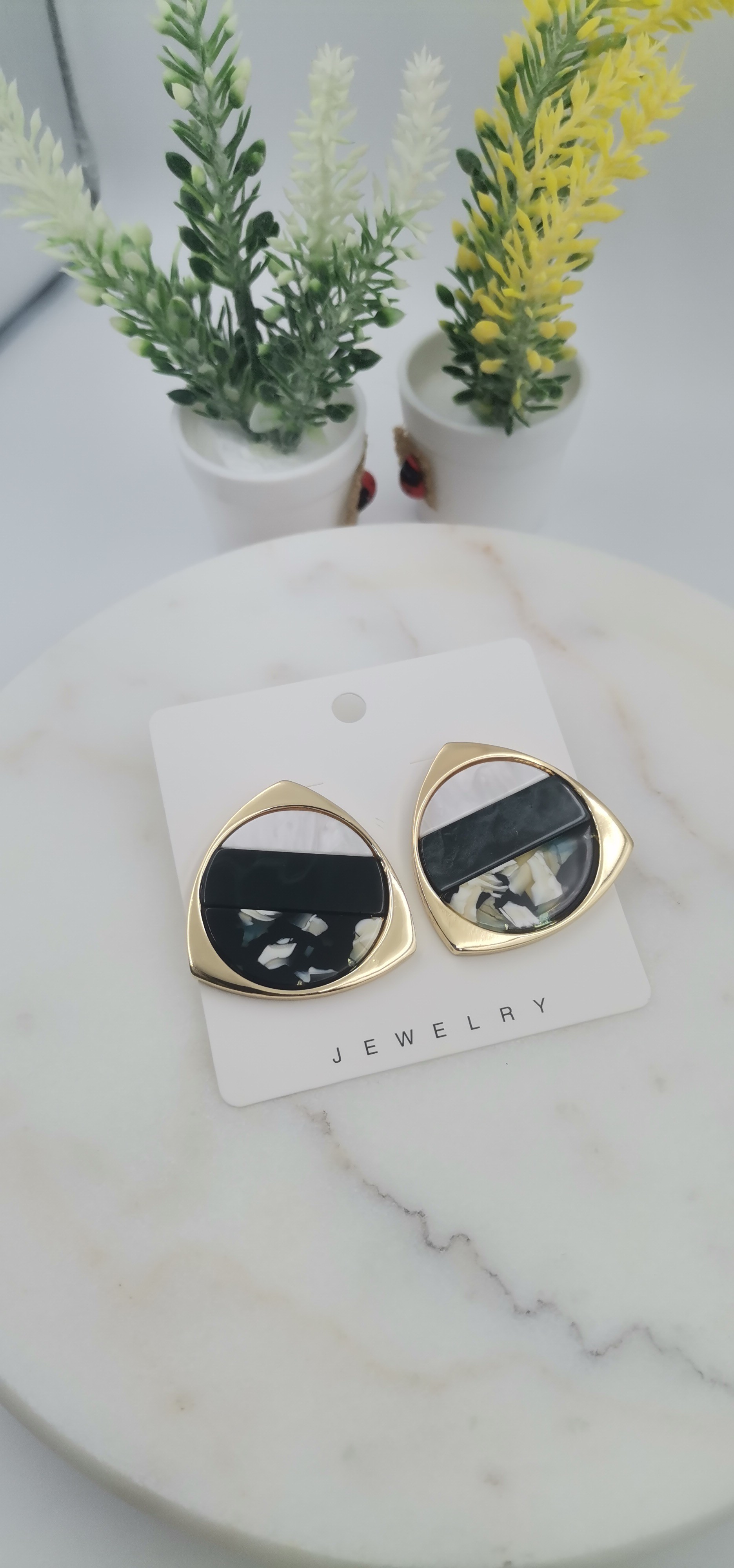 RENKLİ GOLD KÜPE