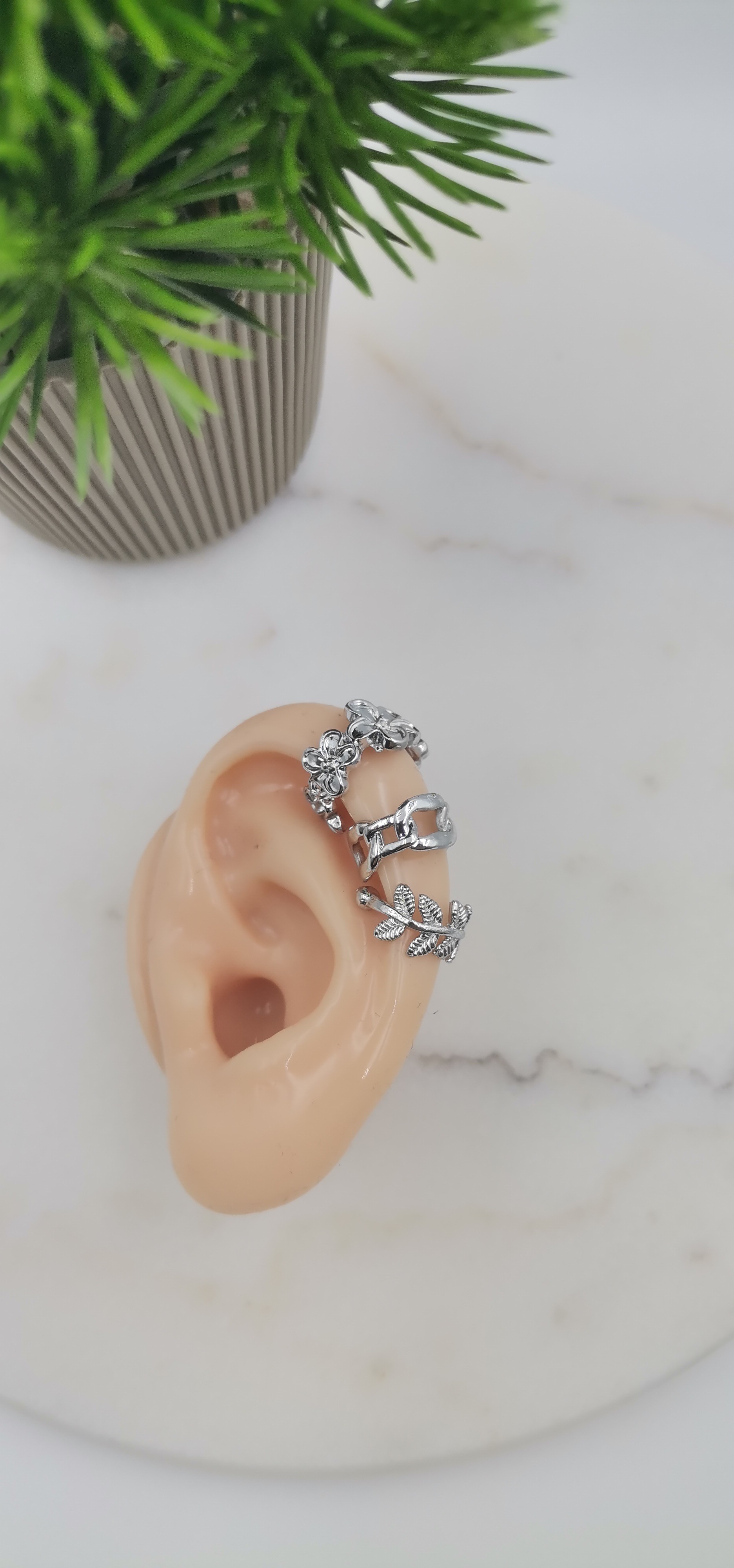 EARCUFF SET SİLVER