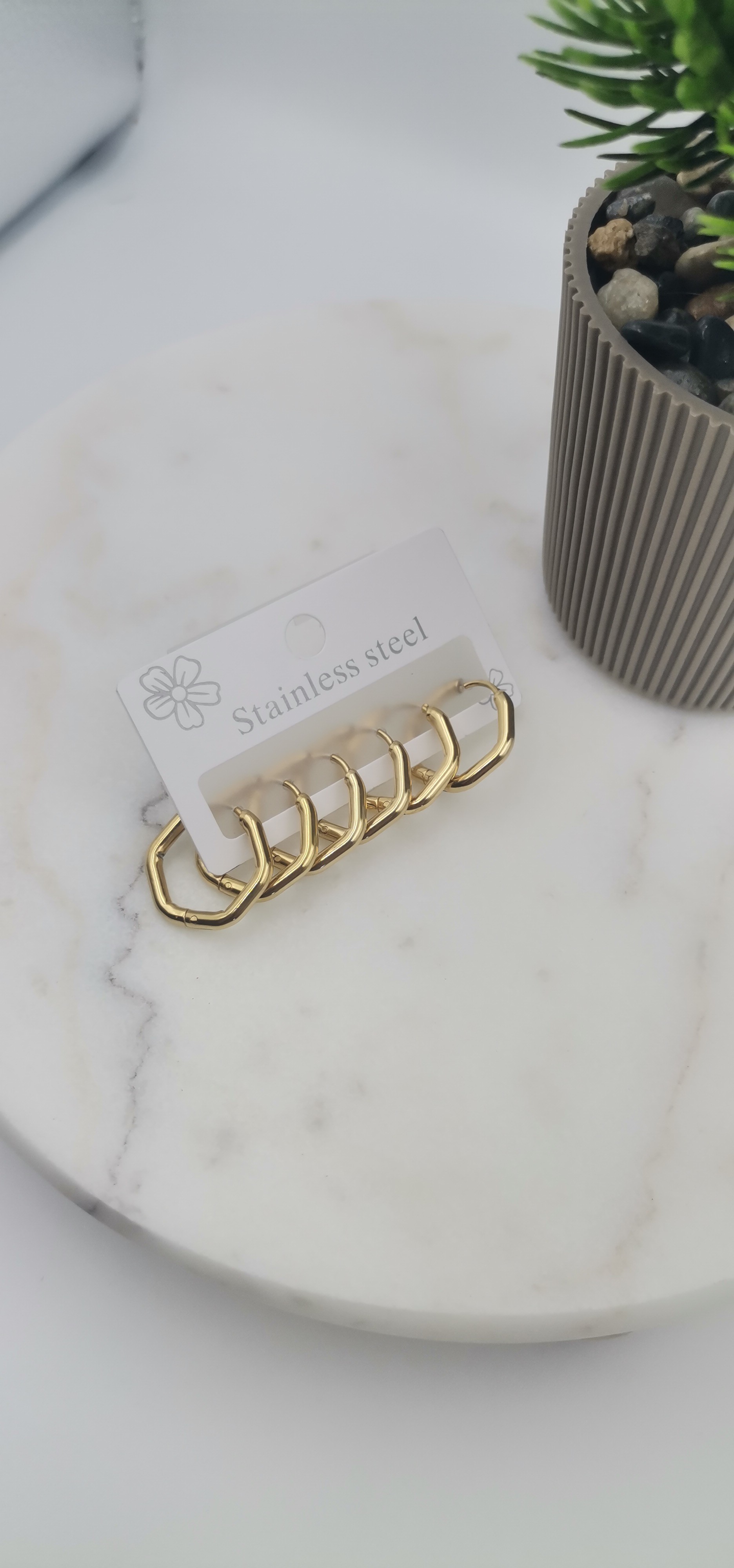 ÇELİK GOLD ÇOKLU KÜPE
