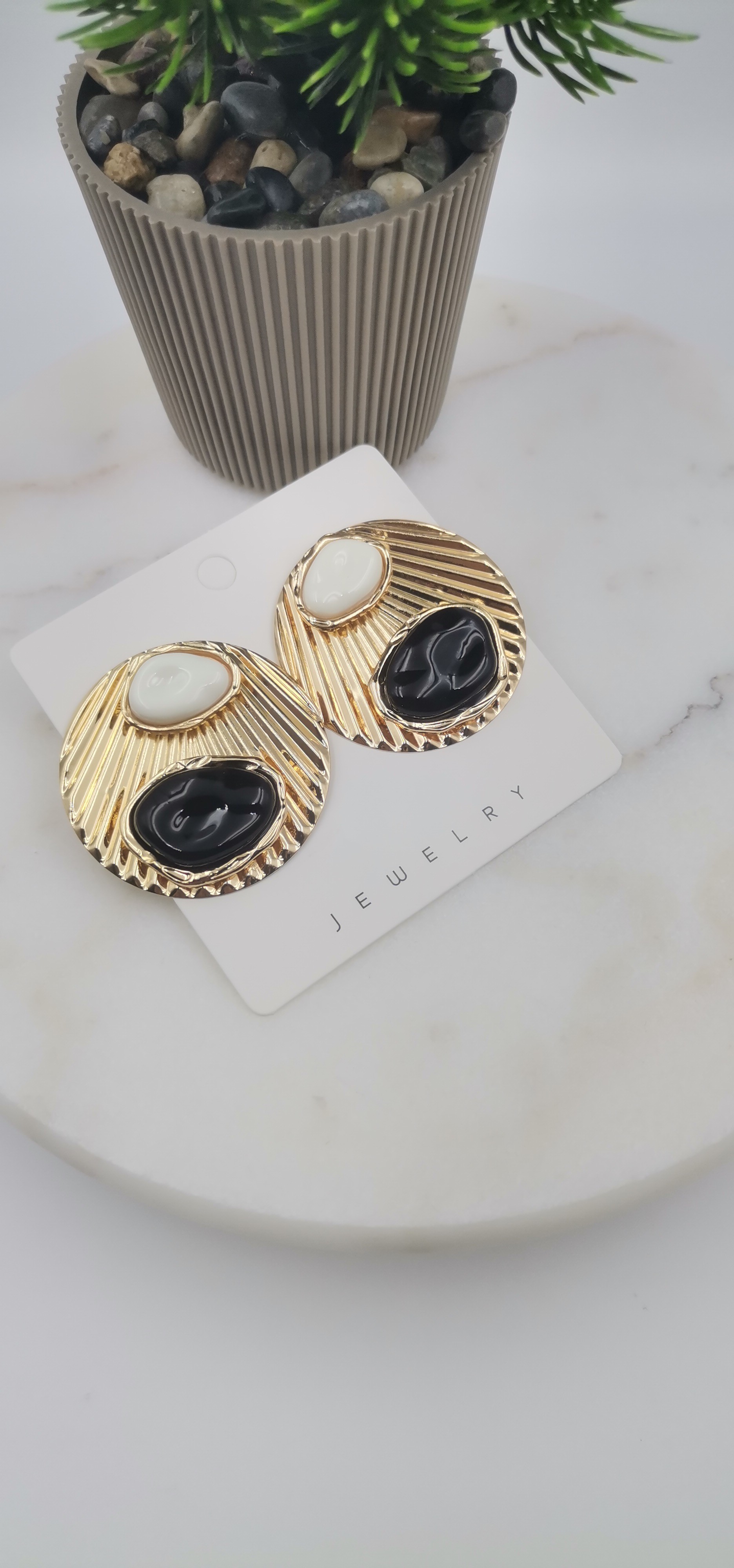 RENKLİ GOLD KÜPE