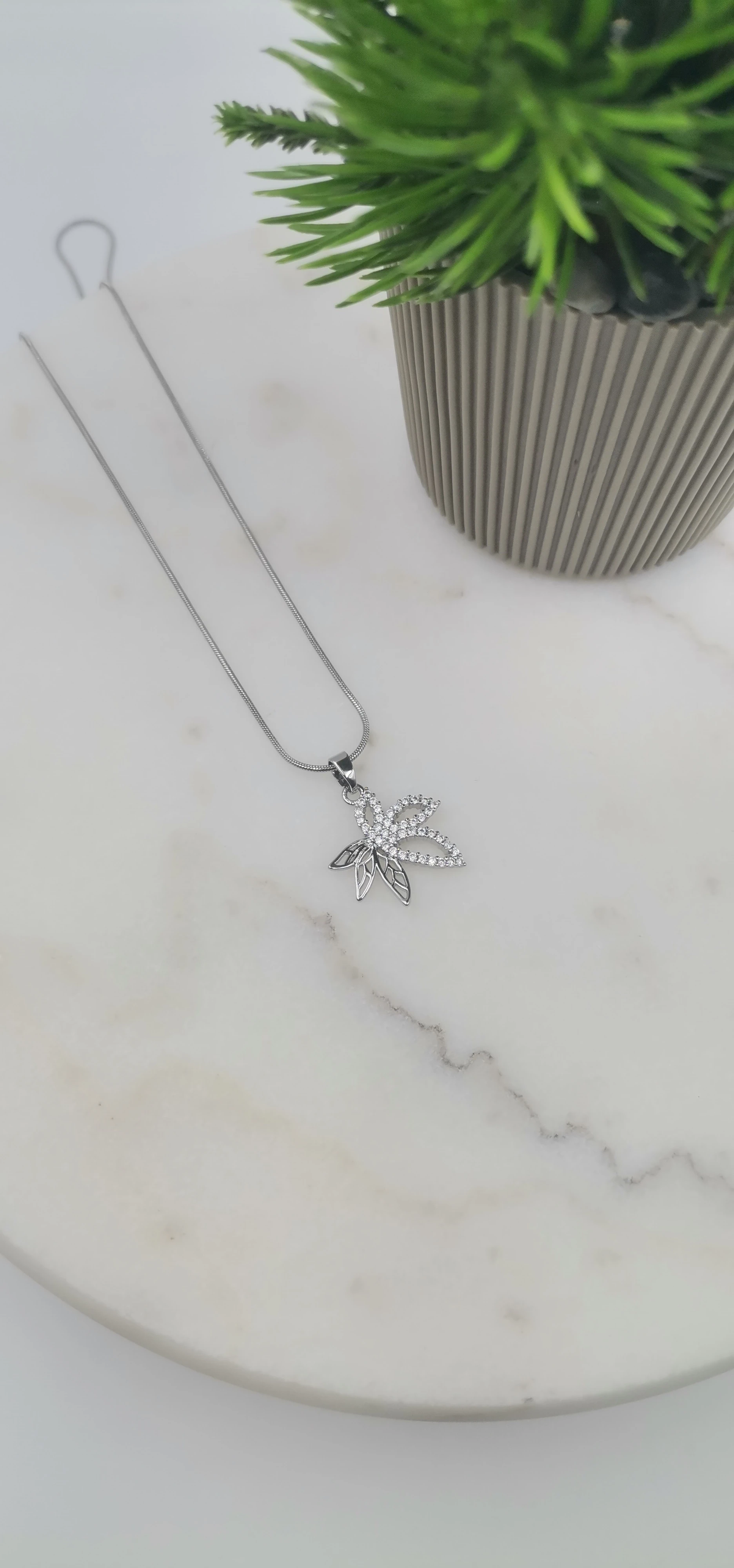 ÇELİK SİLVER KOLYE