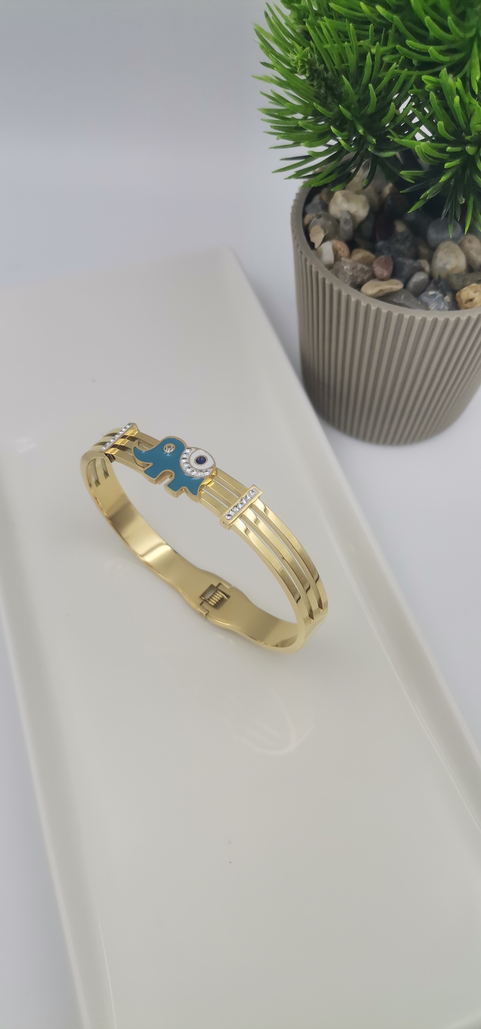 ÇELİK GOLD KELEPÇE