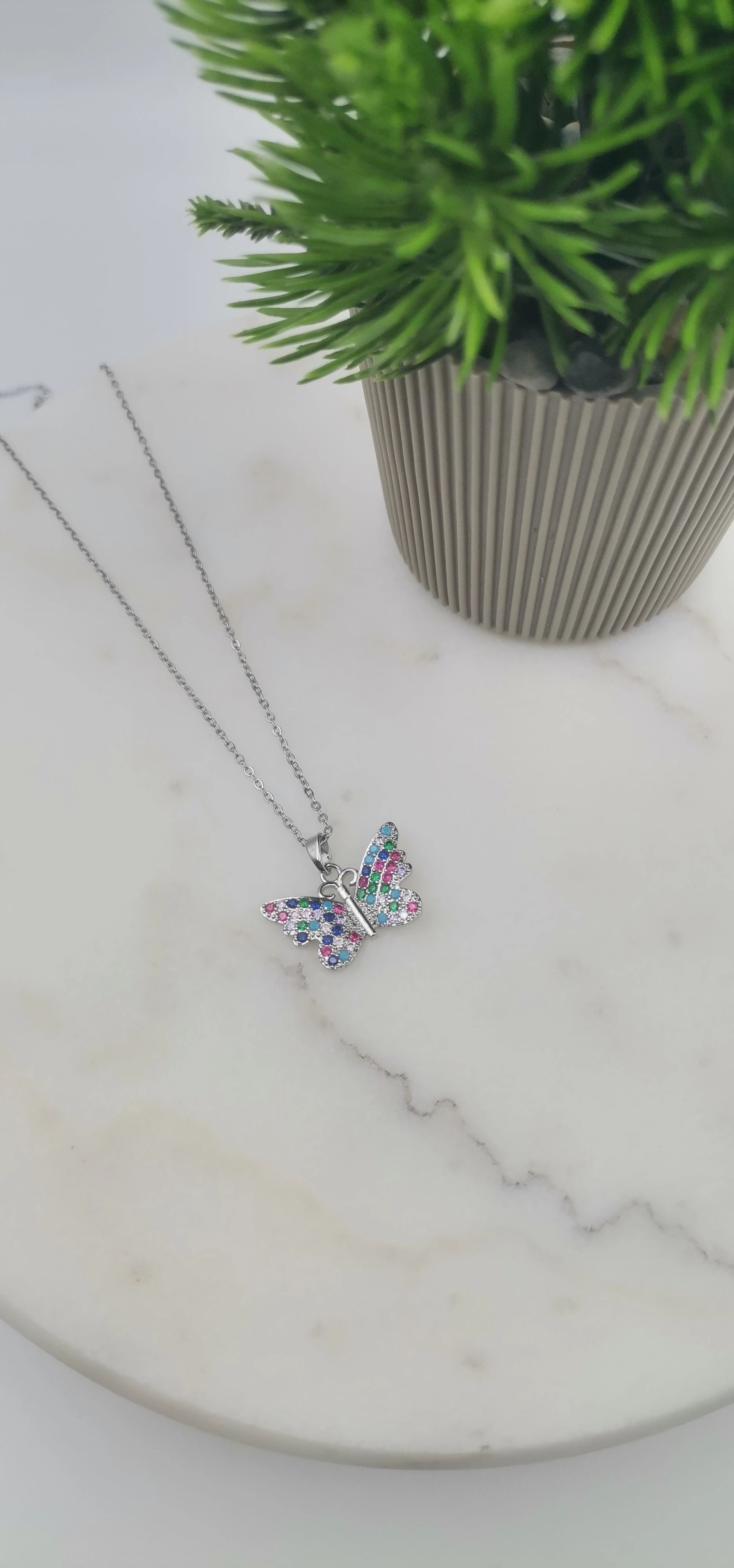 ÇELİK SİLVER KOLYE