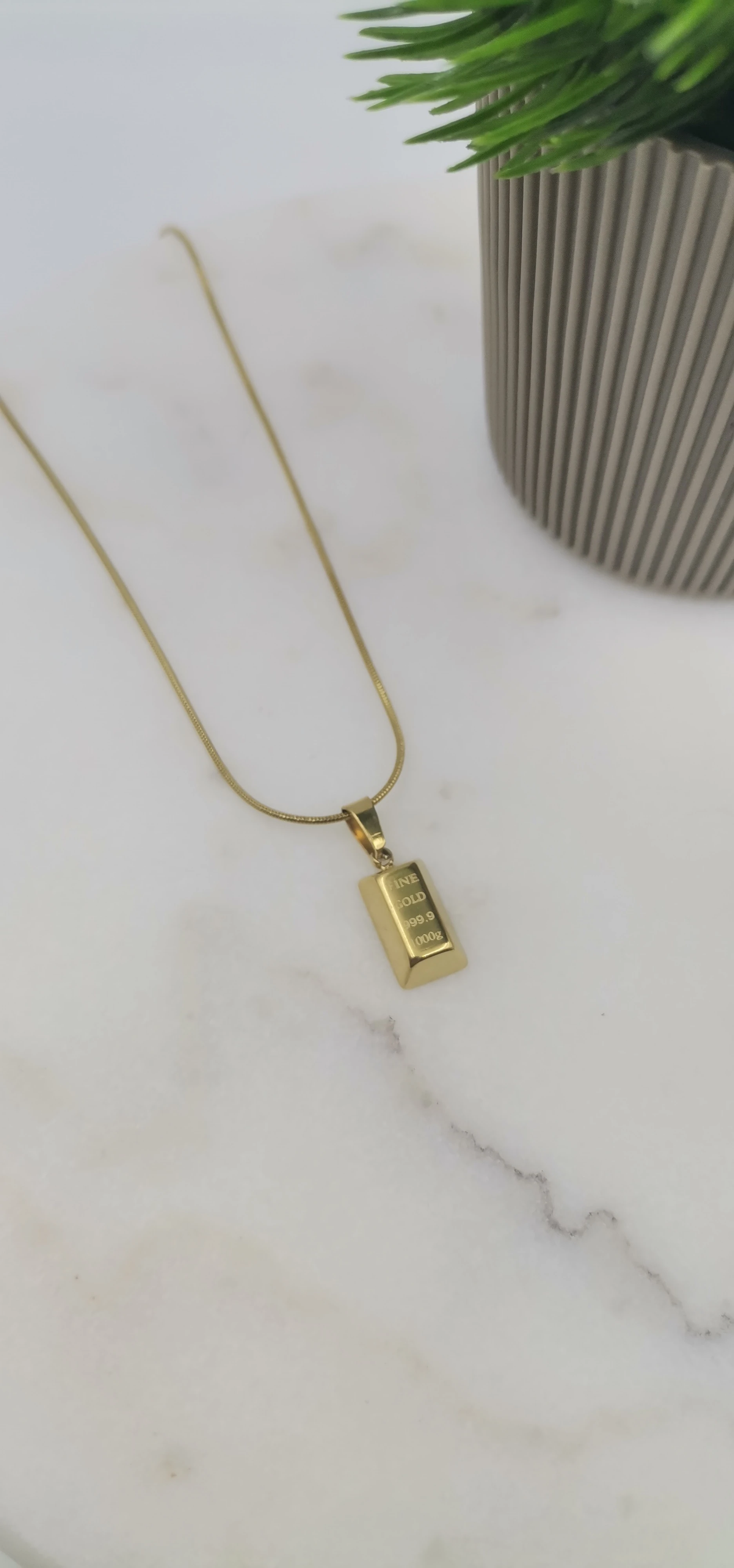 ÇELİK GOLD KOLYE 65 CM